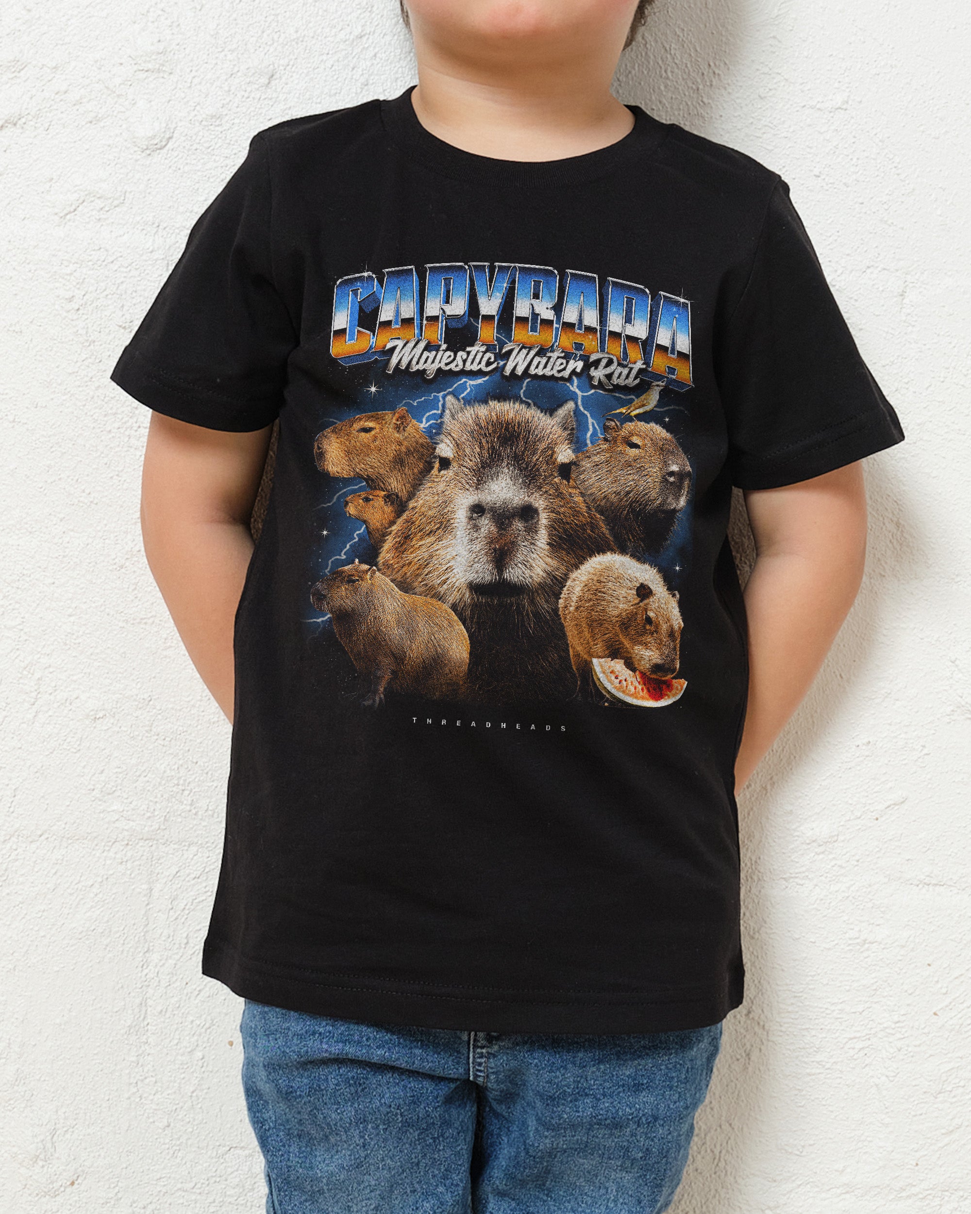 Capybara Water Rat Kids T-Shirt Online Australia