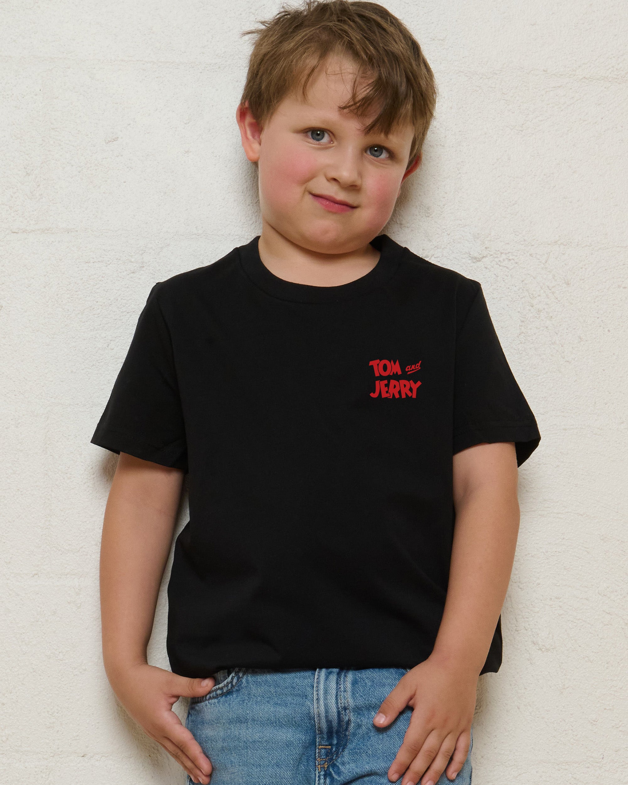 Troublesome Tom Black Kids T-Shirt