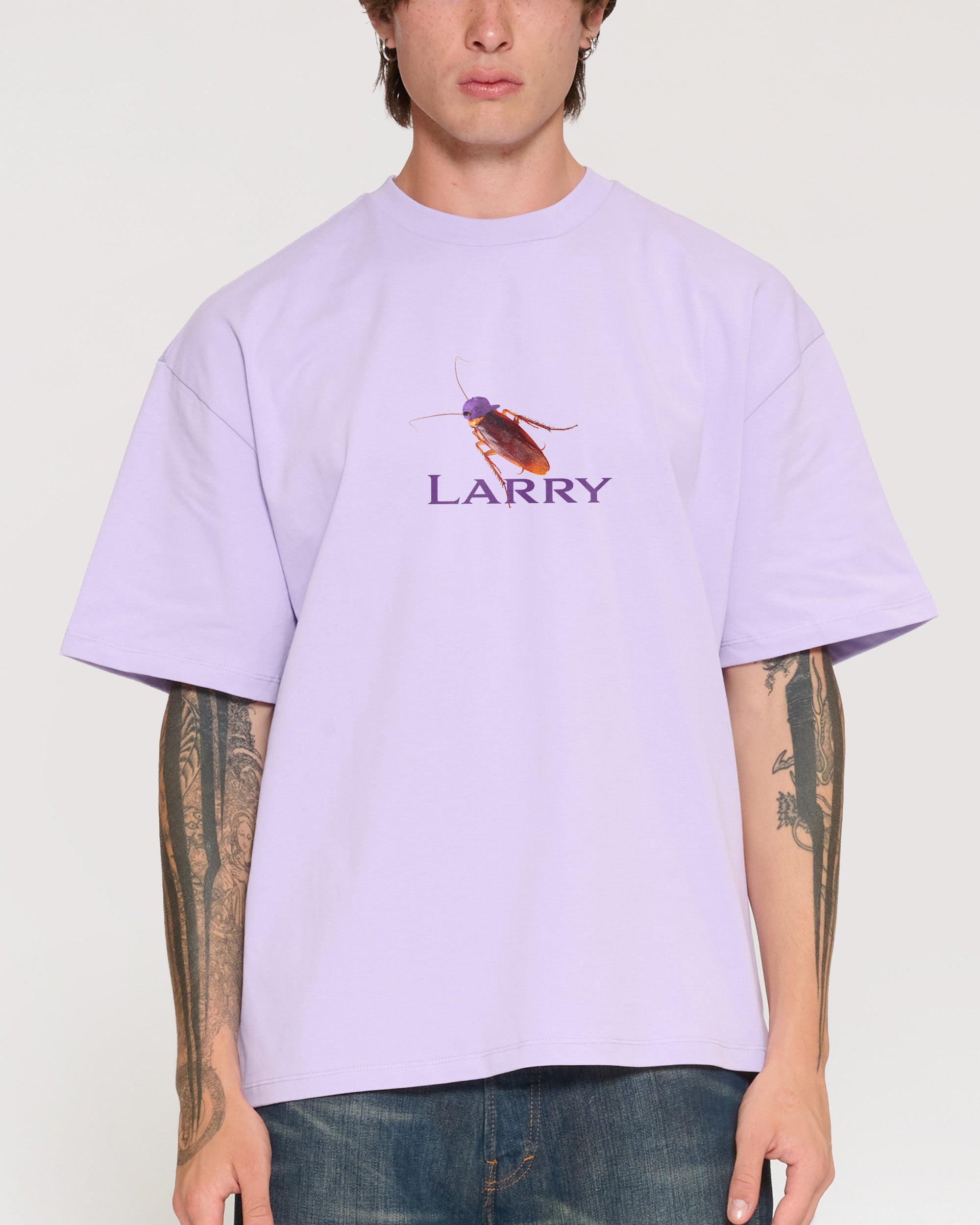 Larry Lilac Oversized Tee