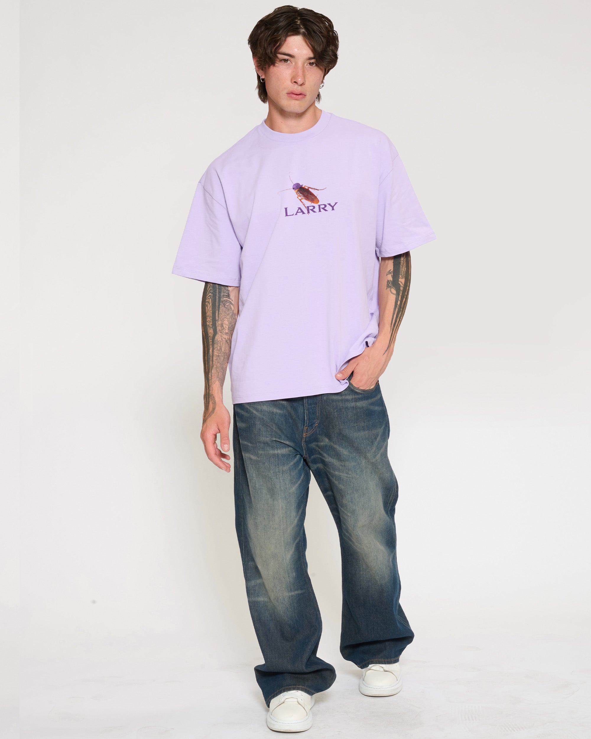 Larry Lilac Oversized Tee