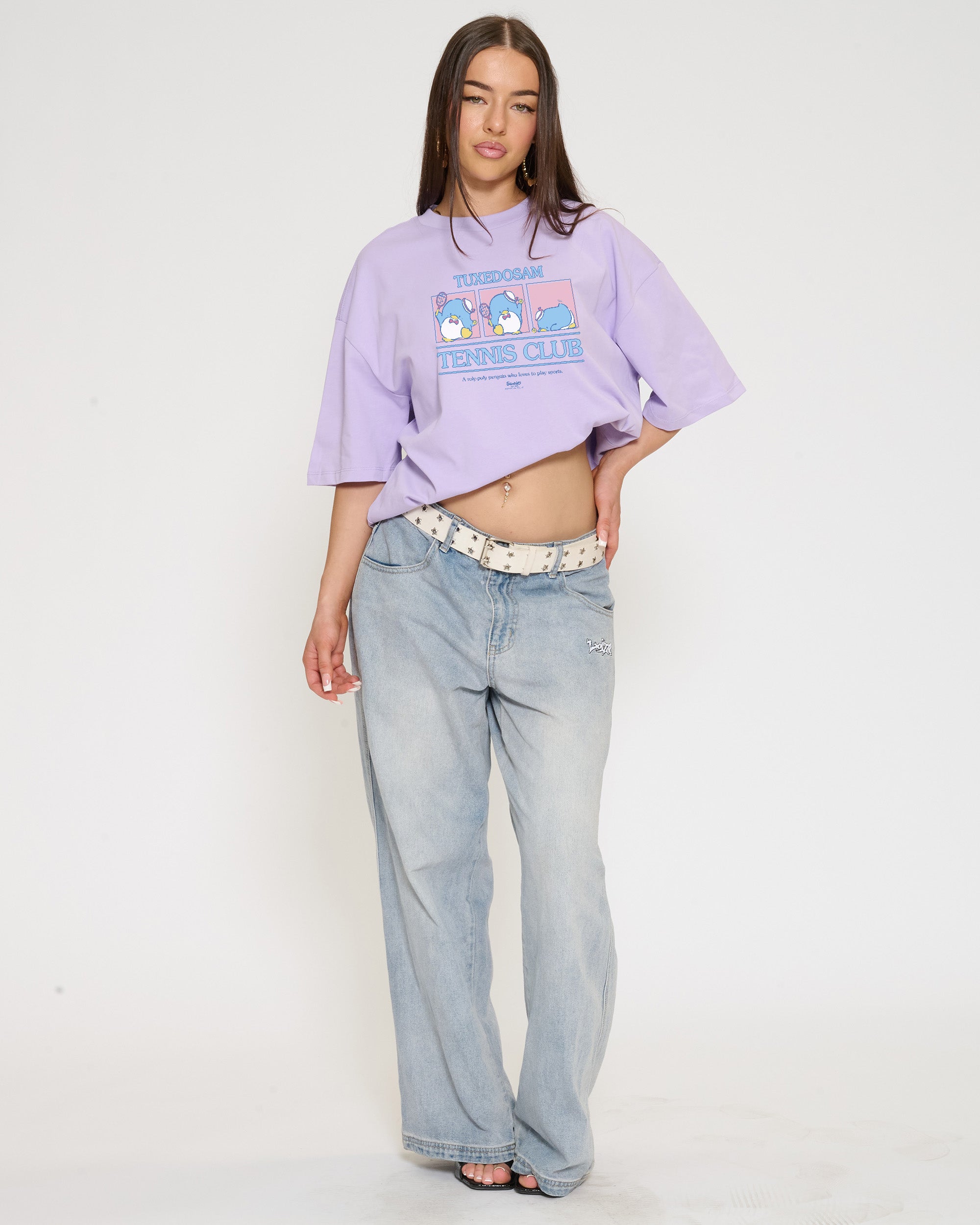 Tuxedo Sam Tennis Club Oversized Tee – view 8
