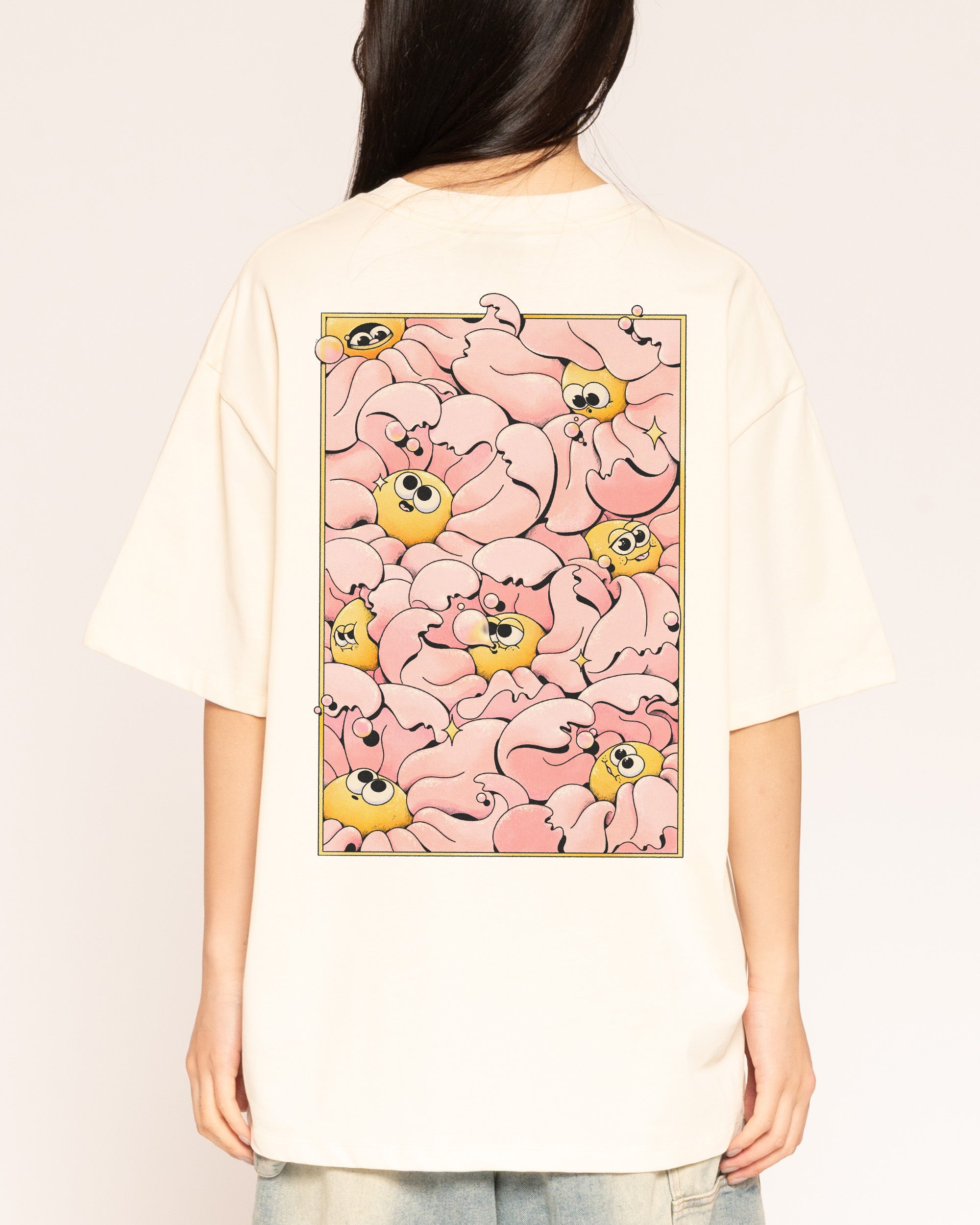 Bubble Blossom Oversized Tee – view 3