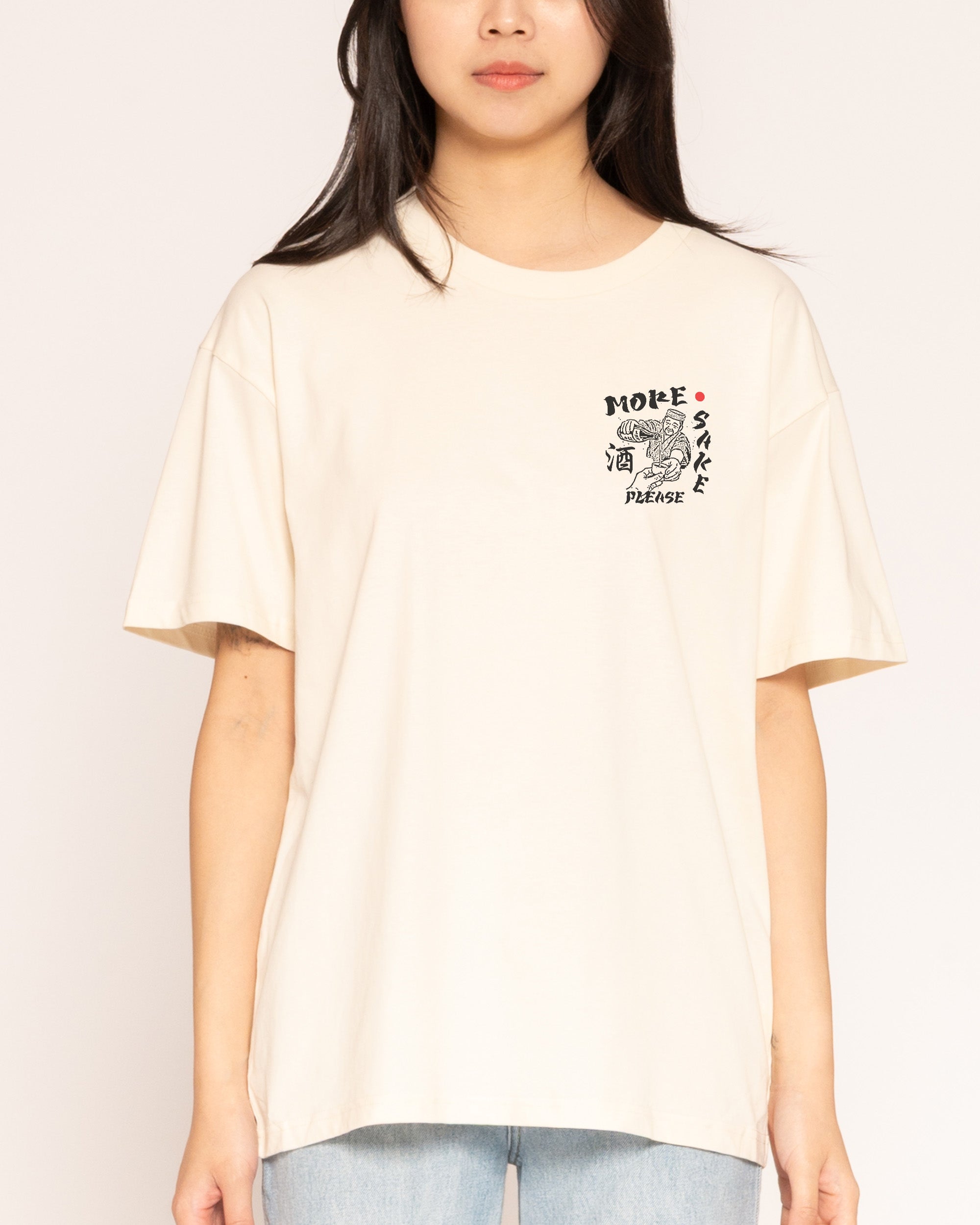 More Sake Please Natural T-Shirt