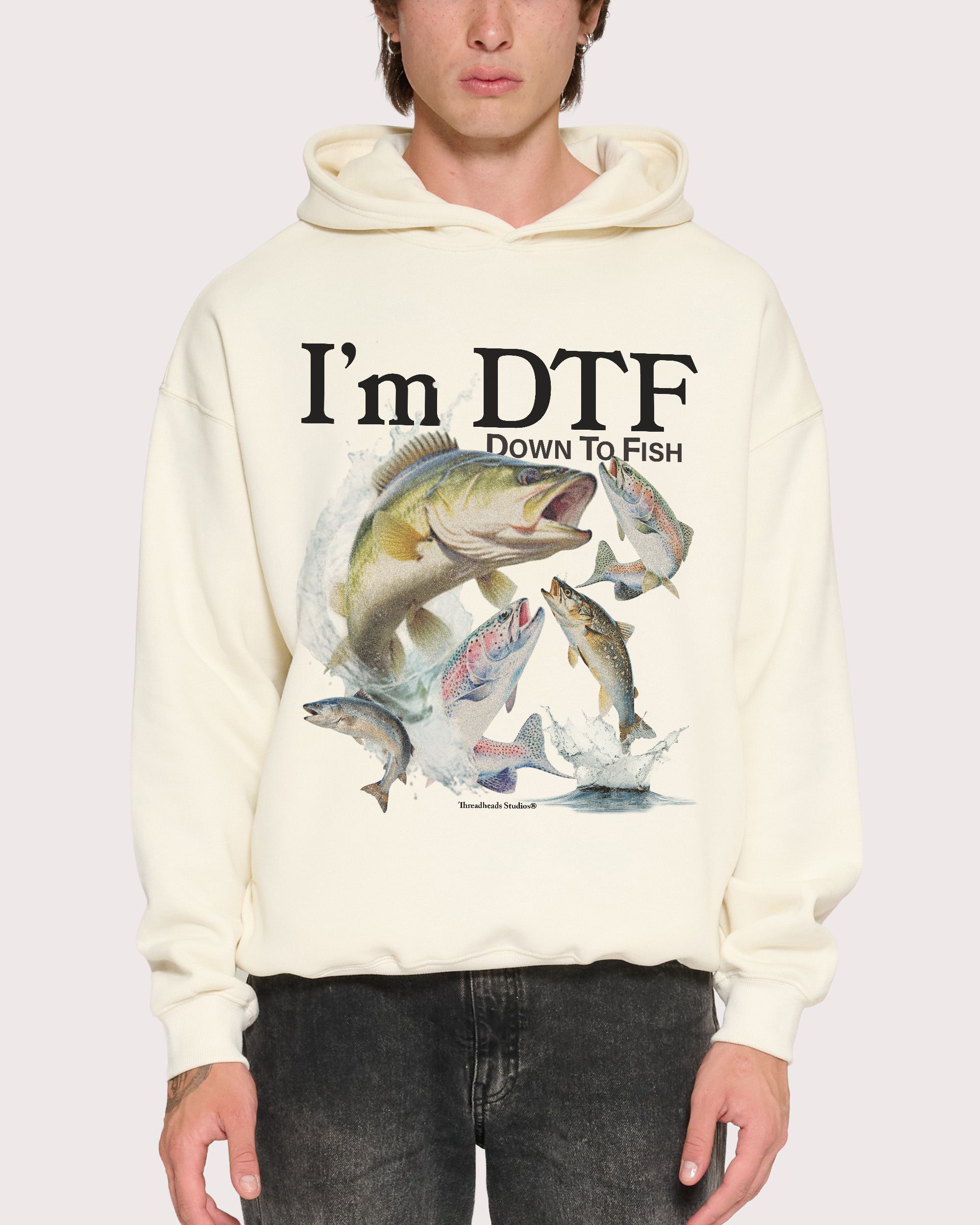 I’m DTF Natural Hoodie