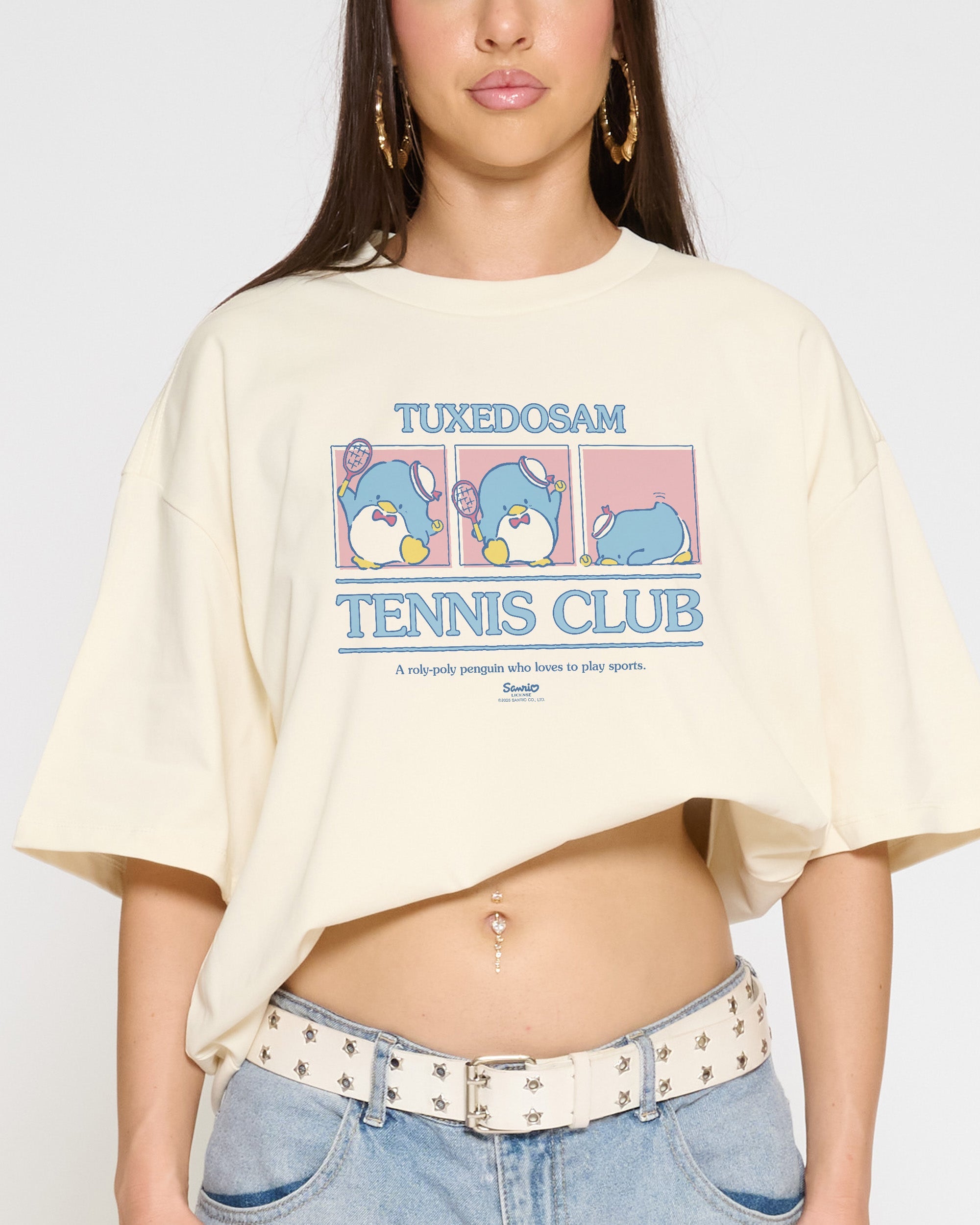 Tuxedo Sam Tennis Club Oversized Tee – view 5