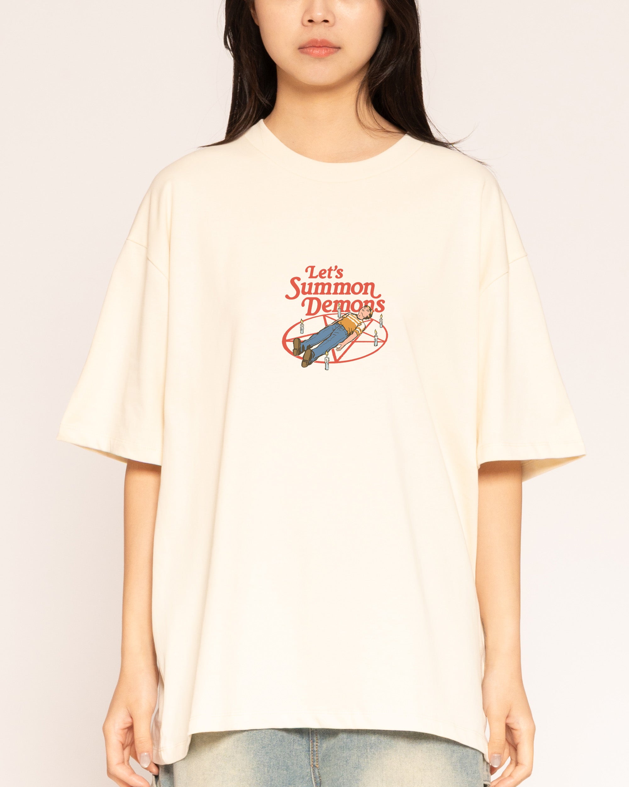 Let's Summon Demons Front and Back T-Shirt – view 10