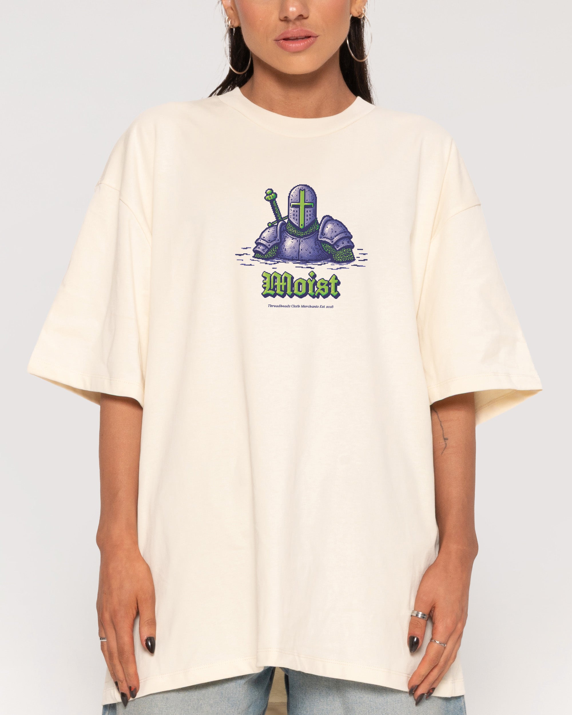 Moist Knight Oversized Tee