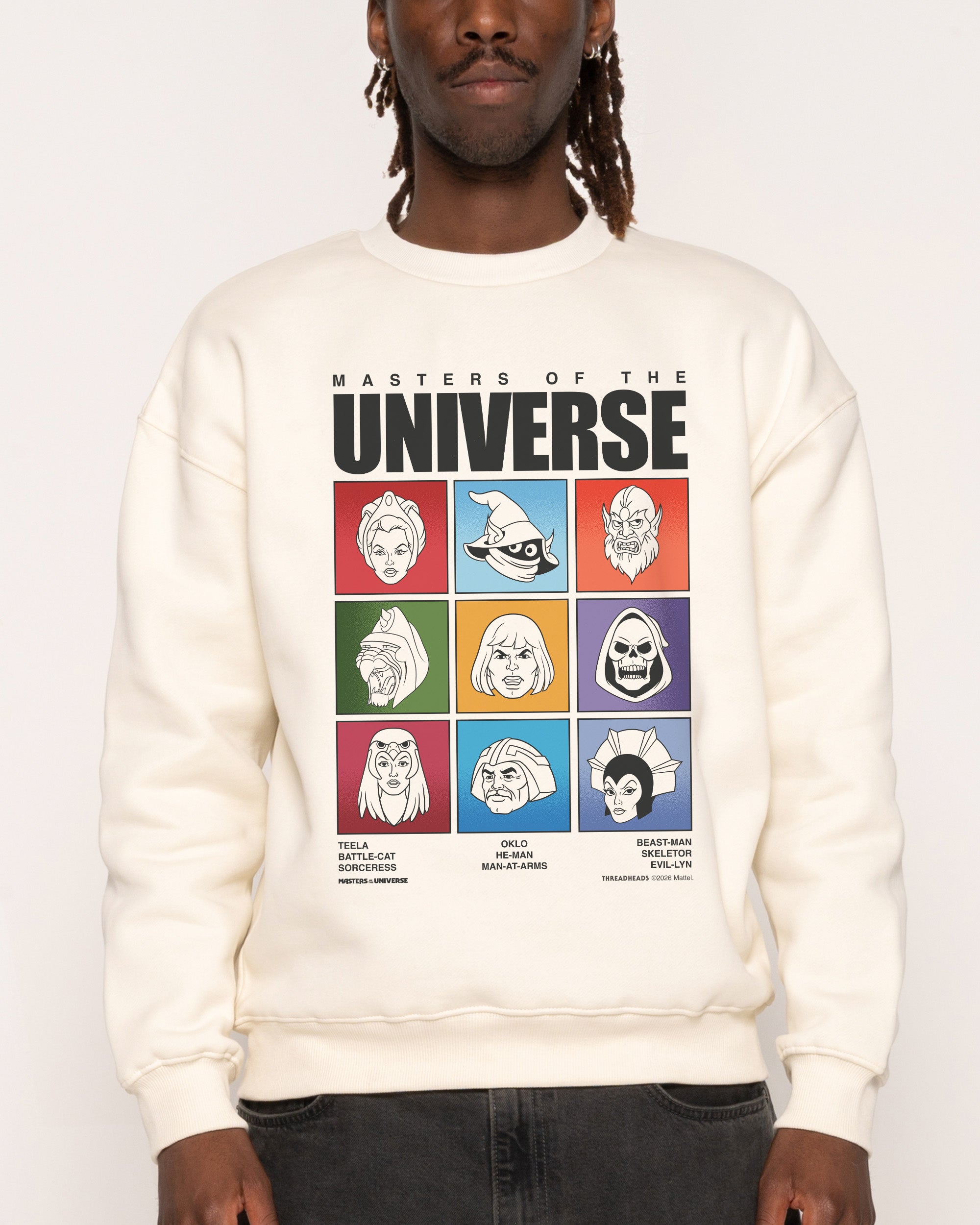 MOTU Squares Natural Sweatshirt
