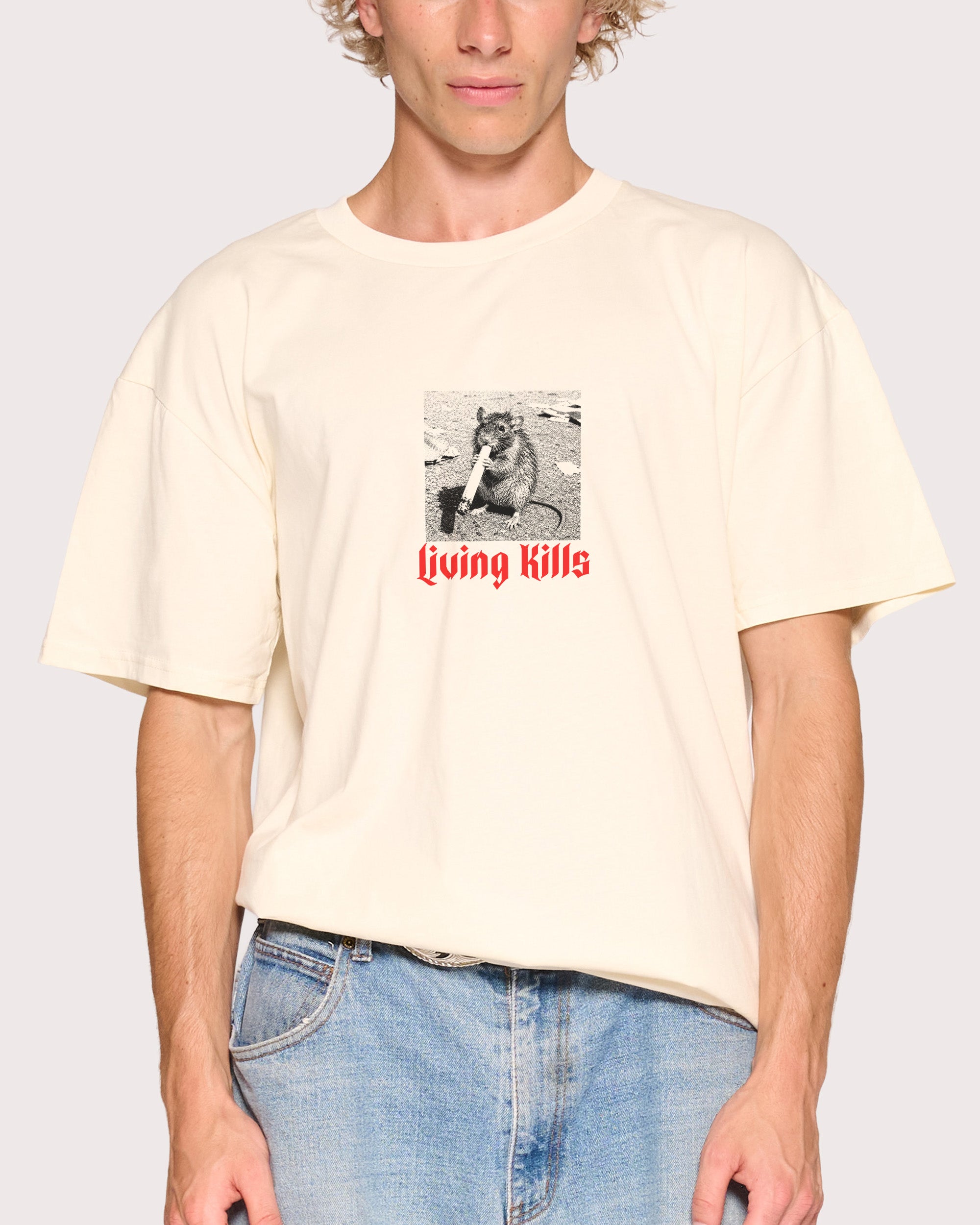 Living Kills Natural T-Shirt