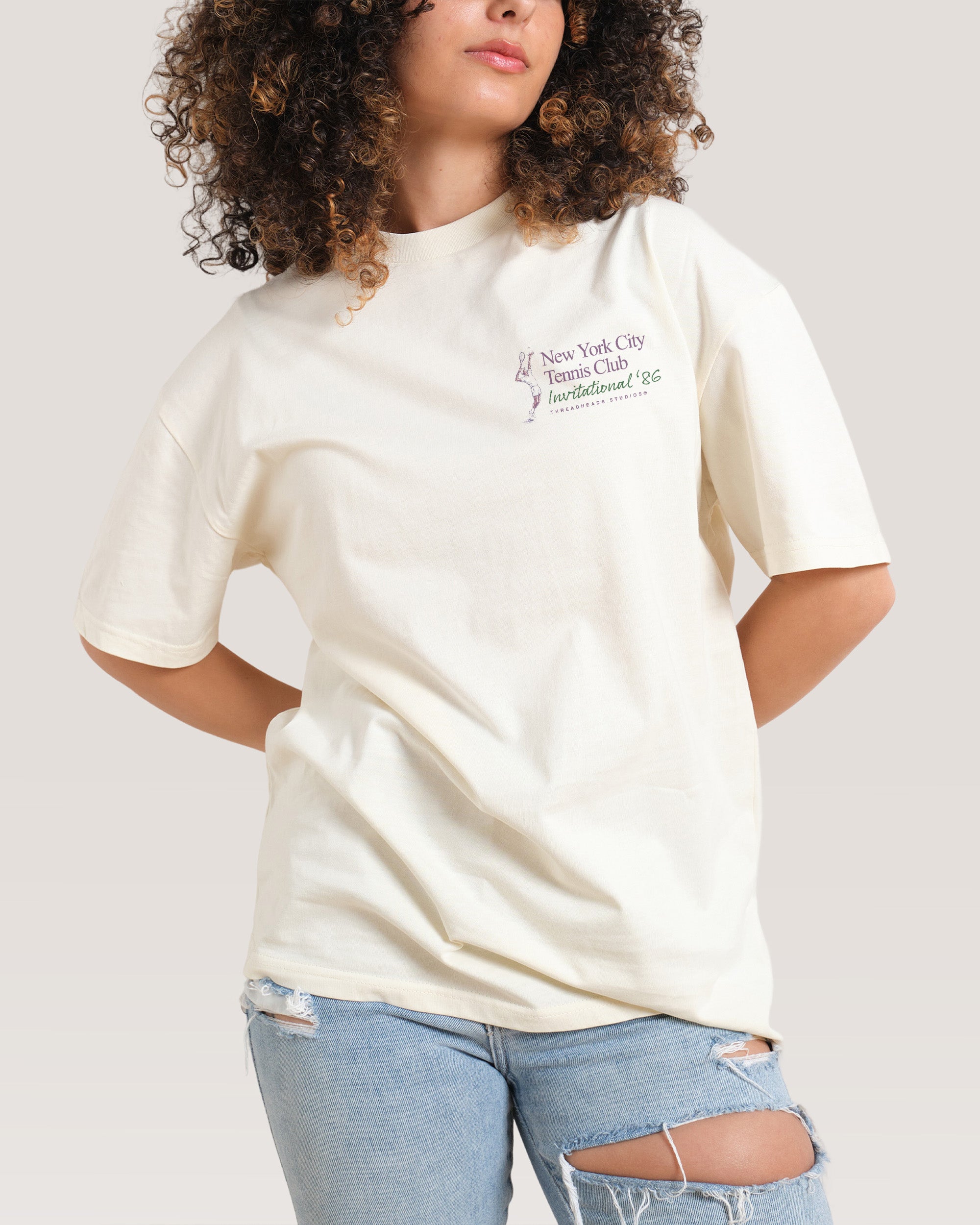 NYC Tennis Club Natural T-Shirt
