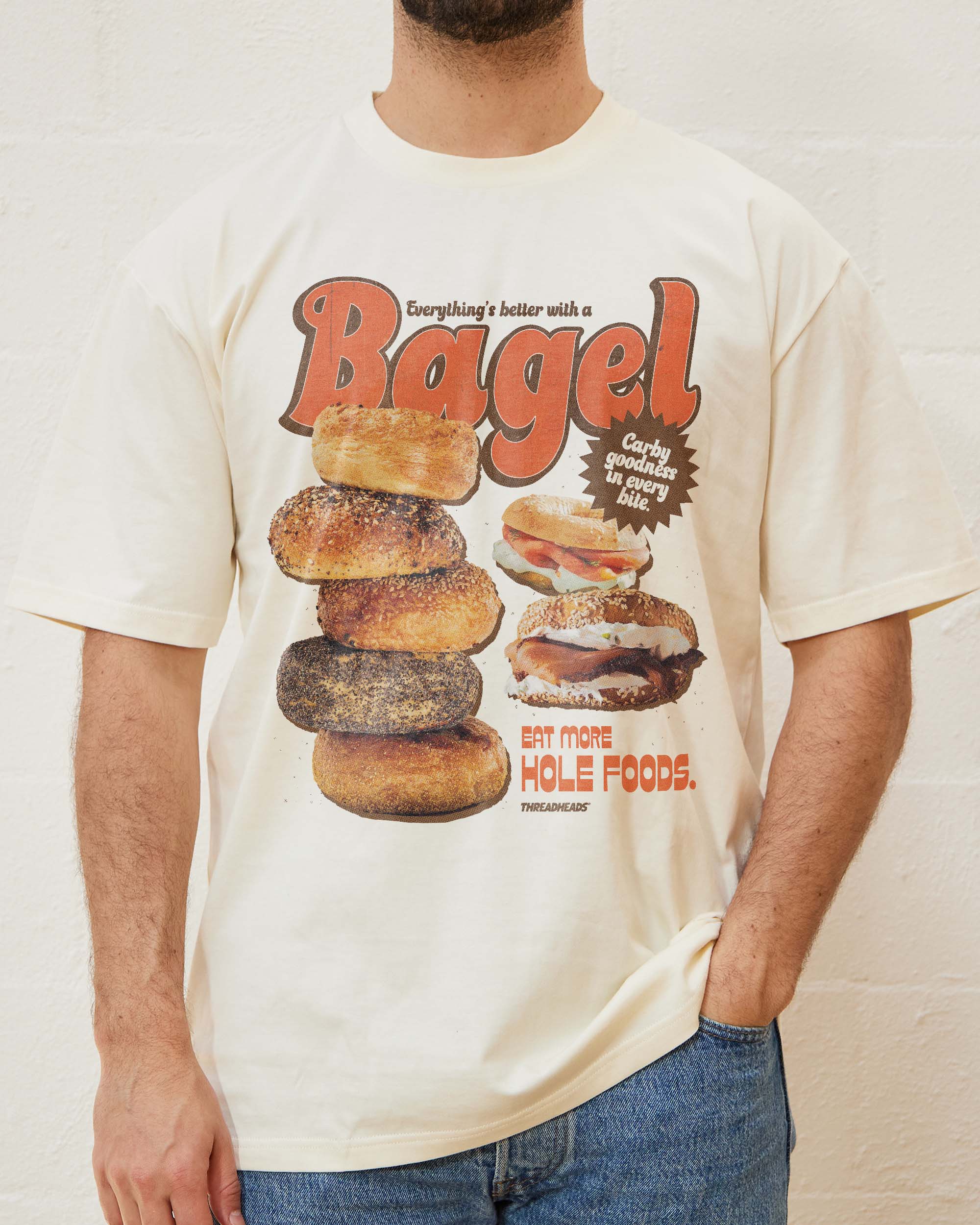 Everything's Better with a Bagel T-Shirt Australia Online