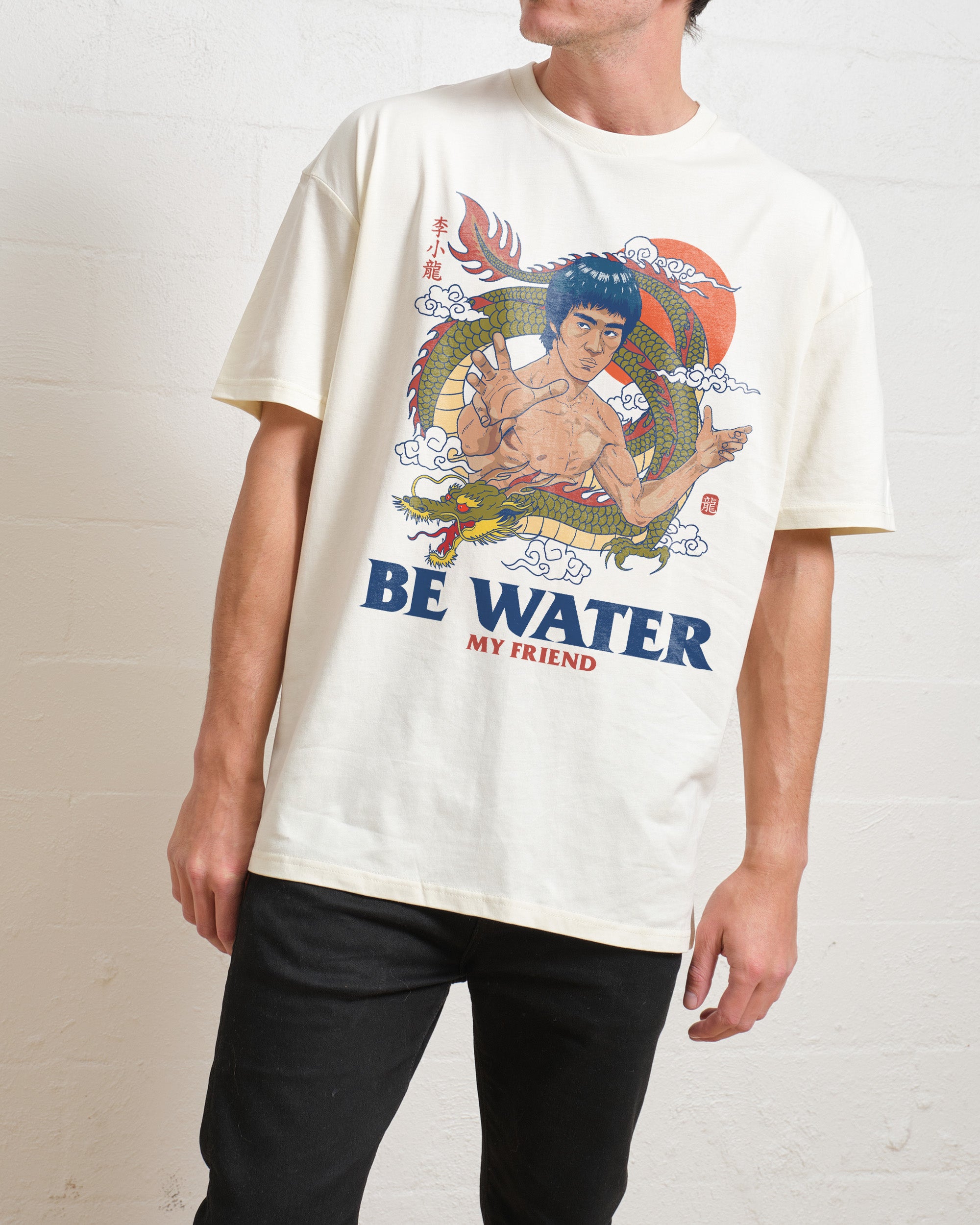Bruce Lee Be Water T-Shirt Australia Online