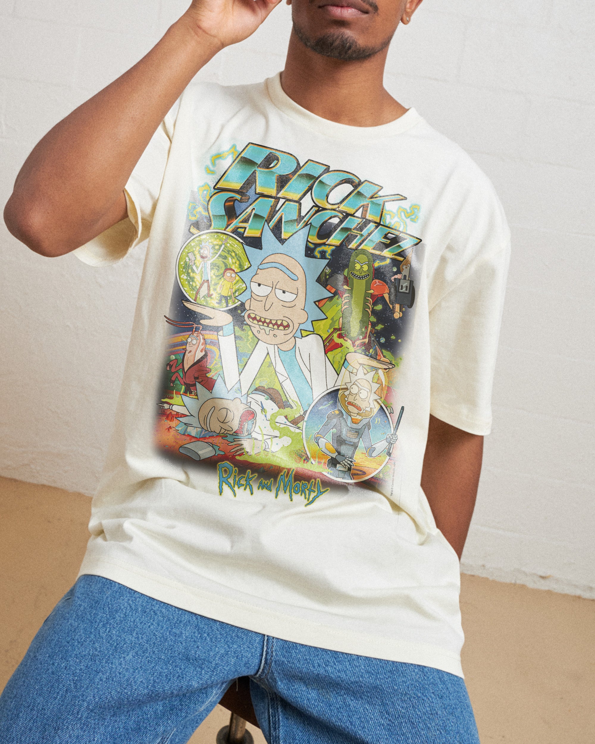 Rick Sanchez Vintage T-Shirt Australia Online