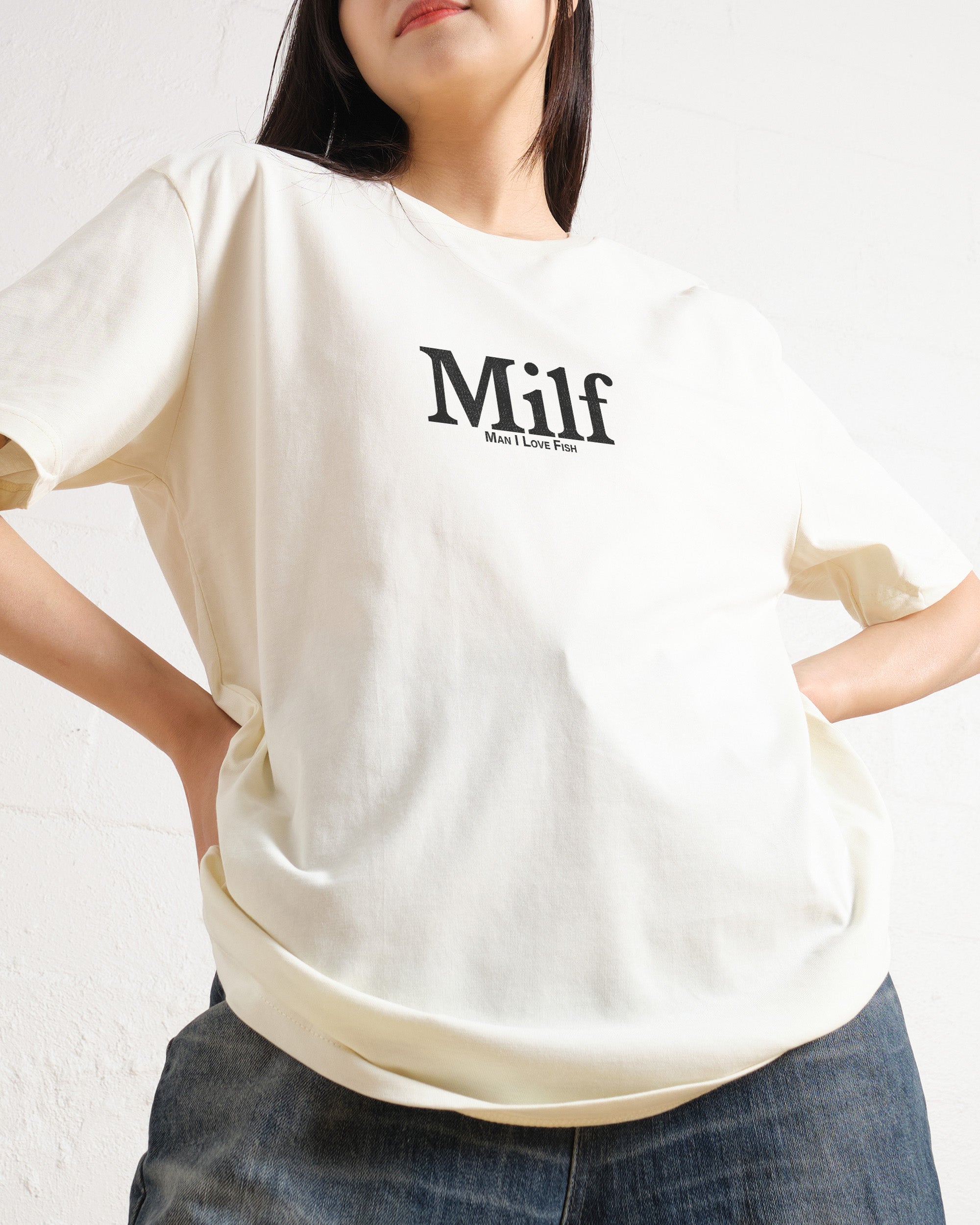 Man I Love Fish Front and Back T-Shirt Australia Online