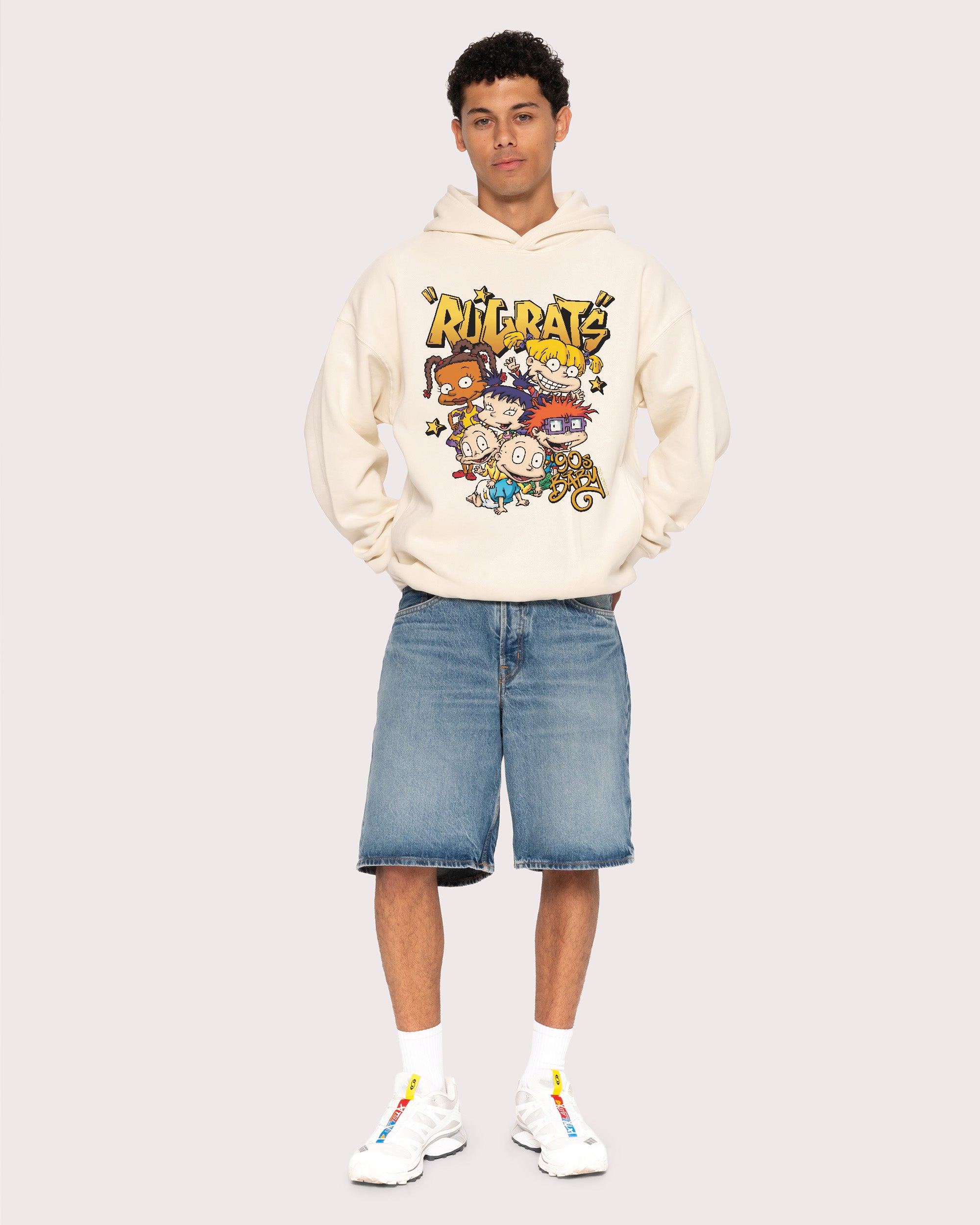 90s Baby Natural Hoodie