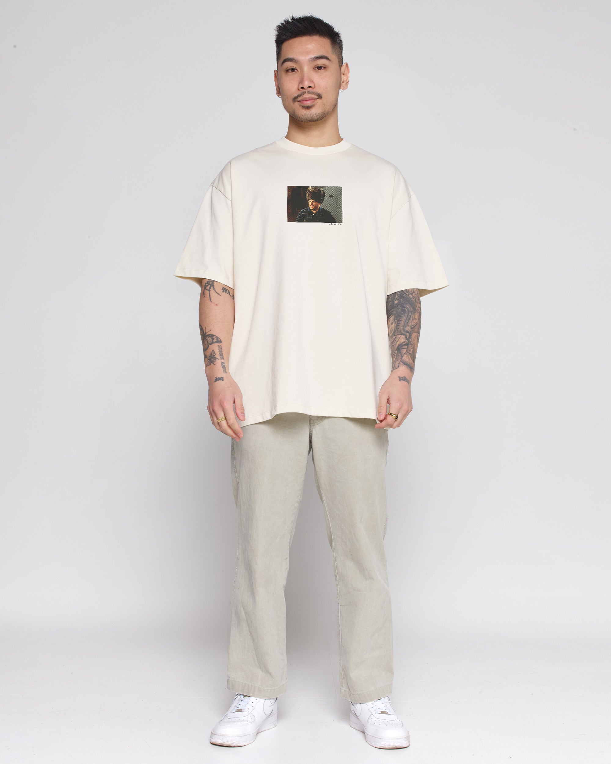George’s Sable Hat Oversized Tee Australia Online