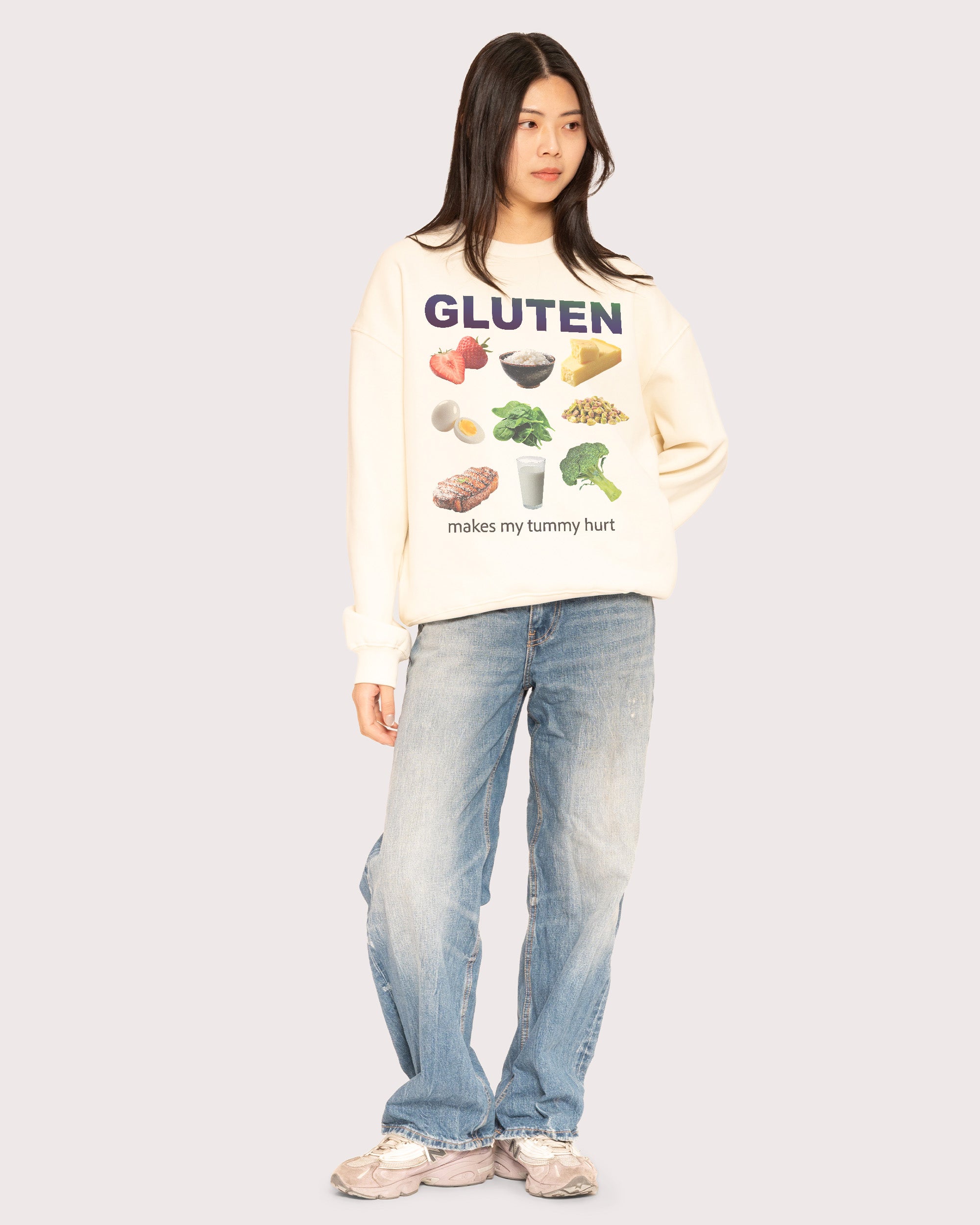 Gluten Starter Pack Natural Sweatshirt