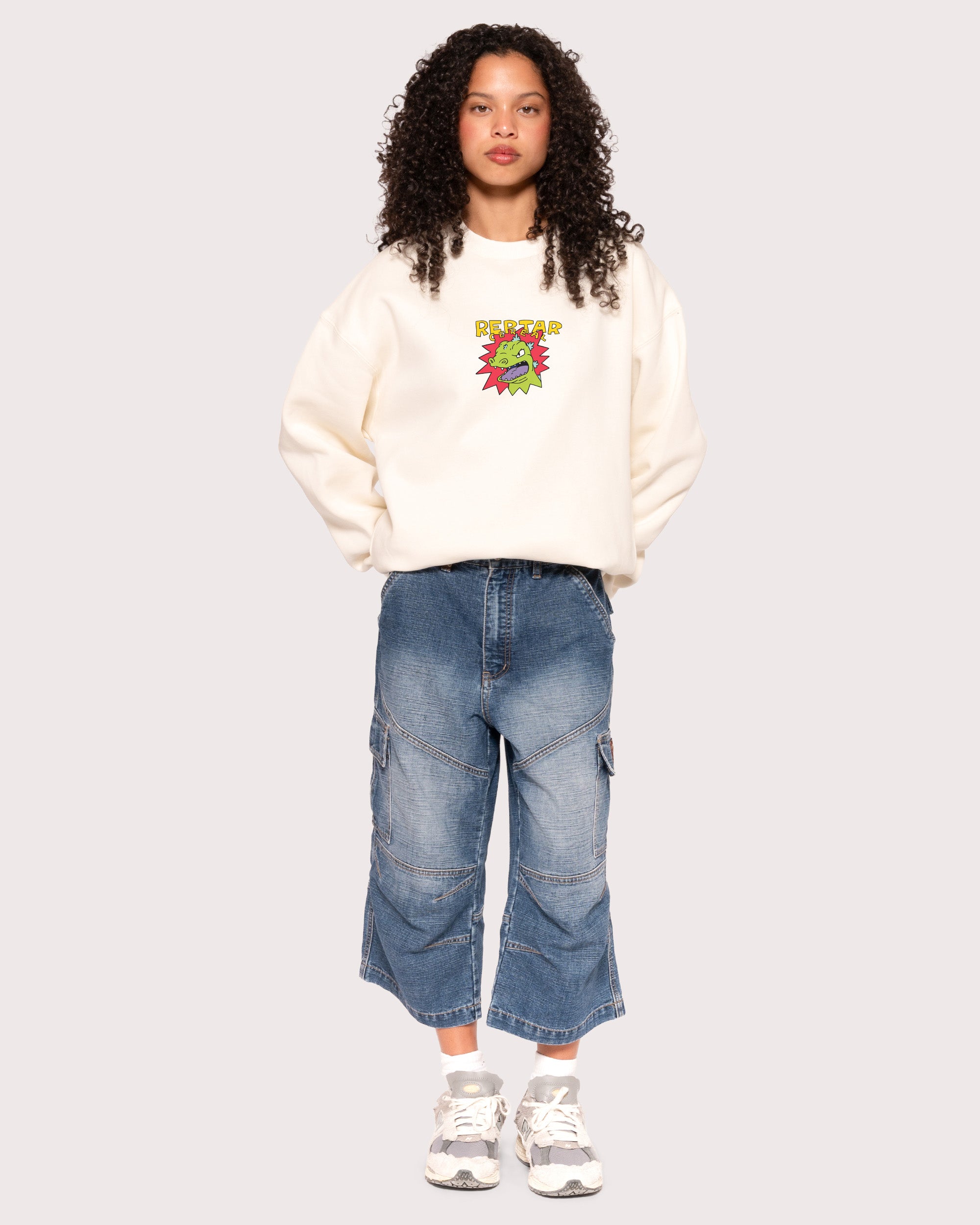 Reptar Cereal Natural Sweatshirt