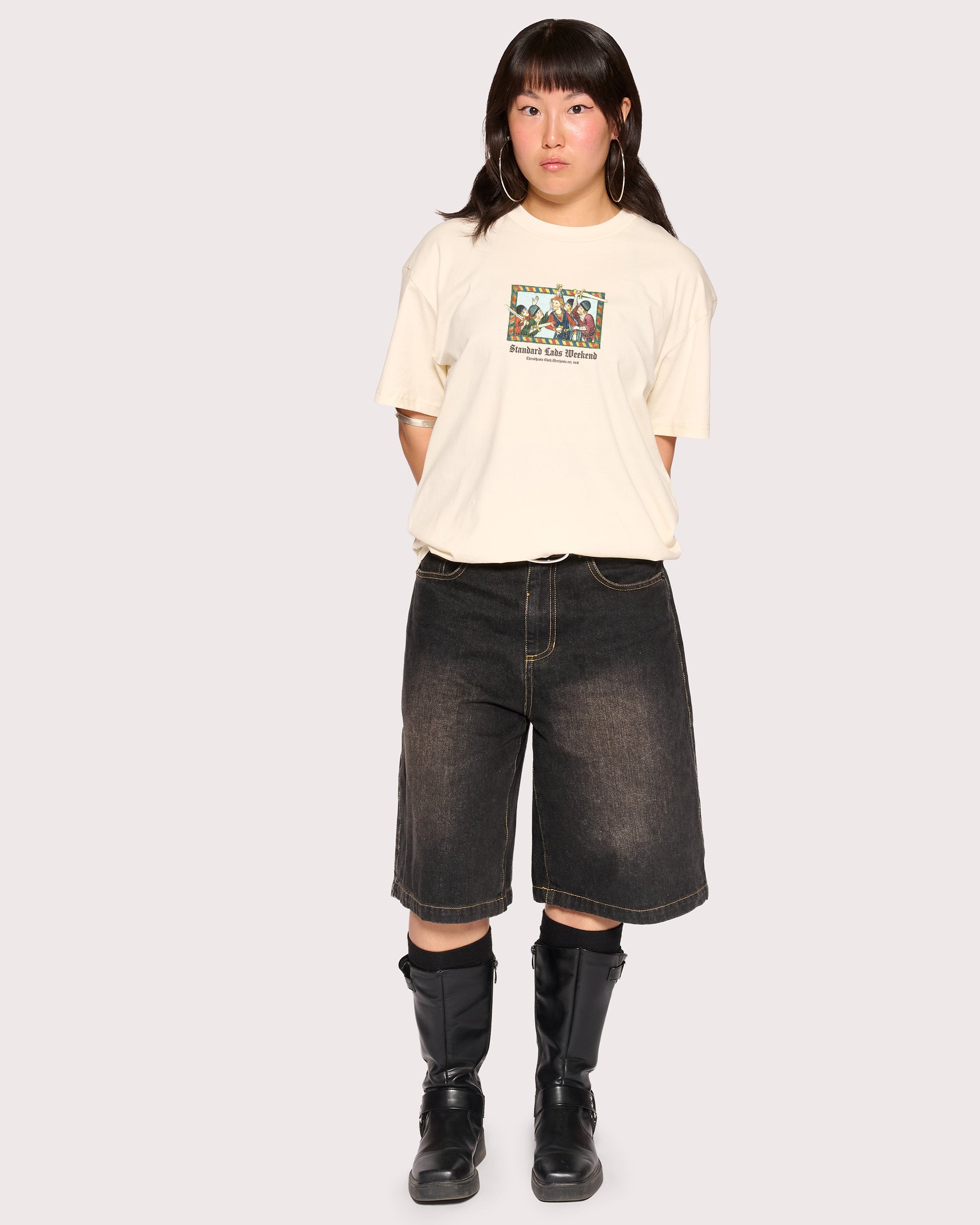 Standard Lads Weekend Natural T-Shirt