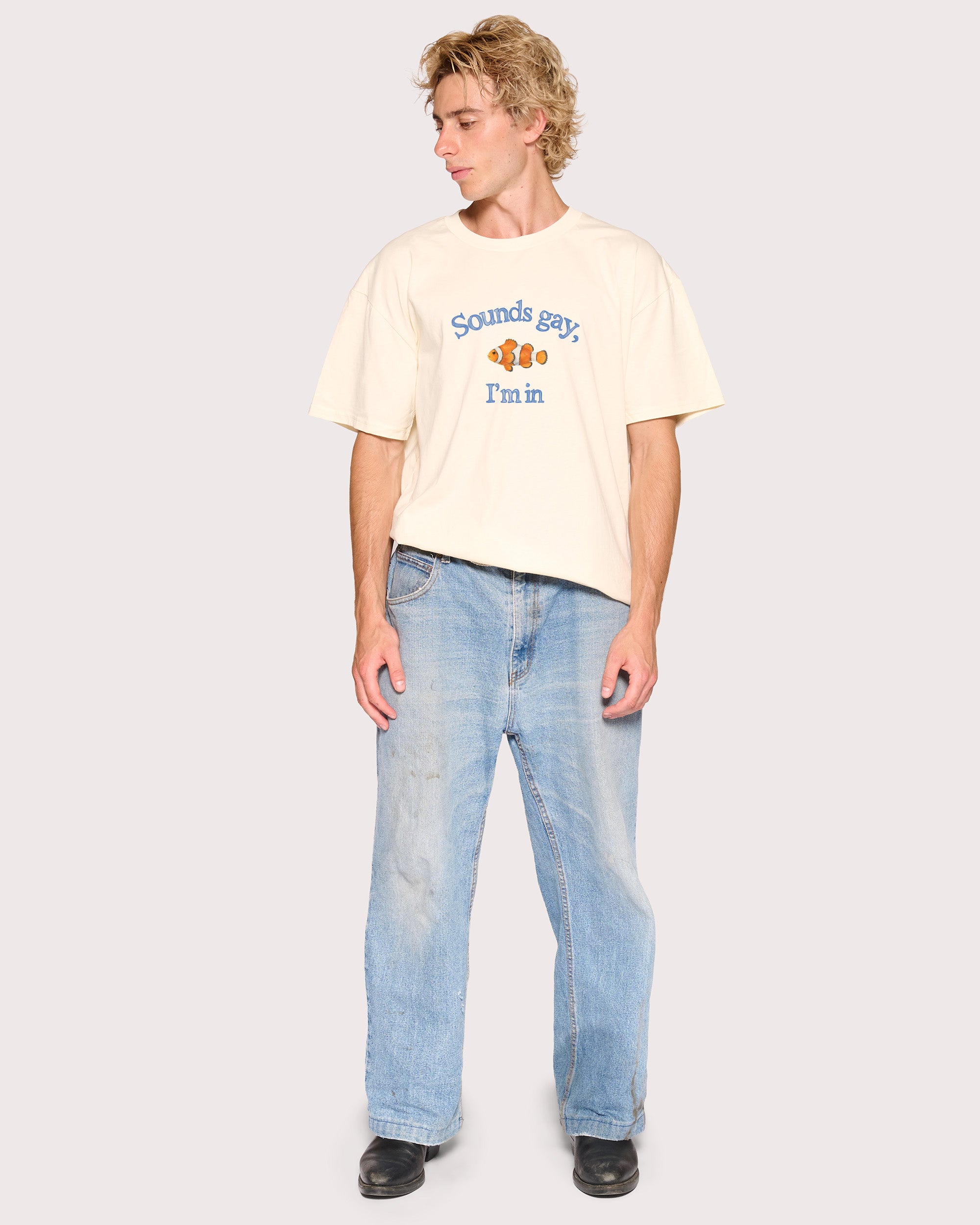 Sounds Gay, I'm In Natural T-Shirt