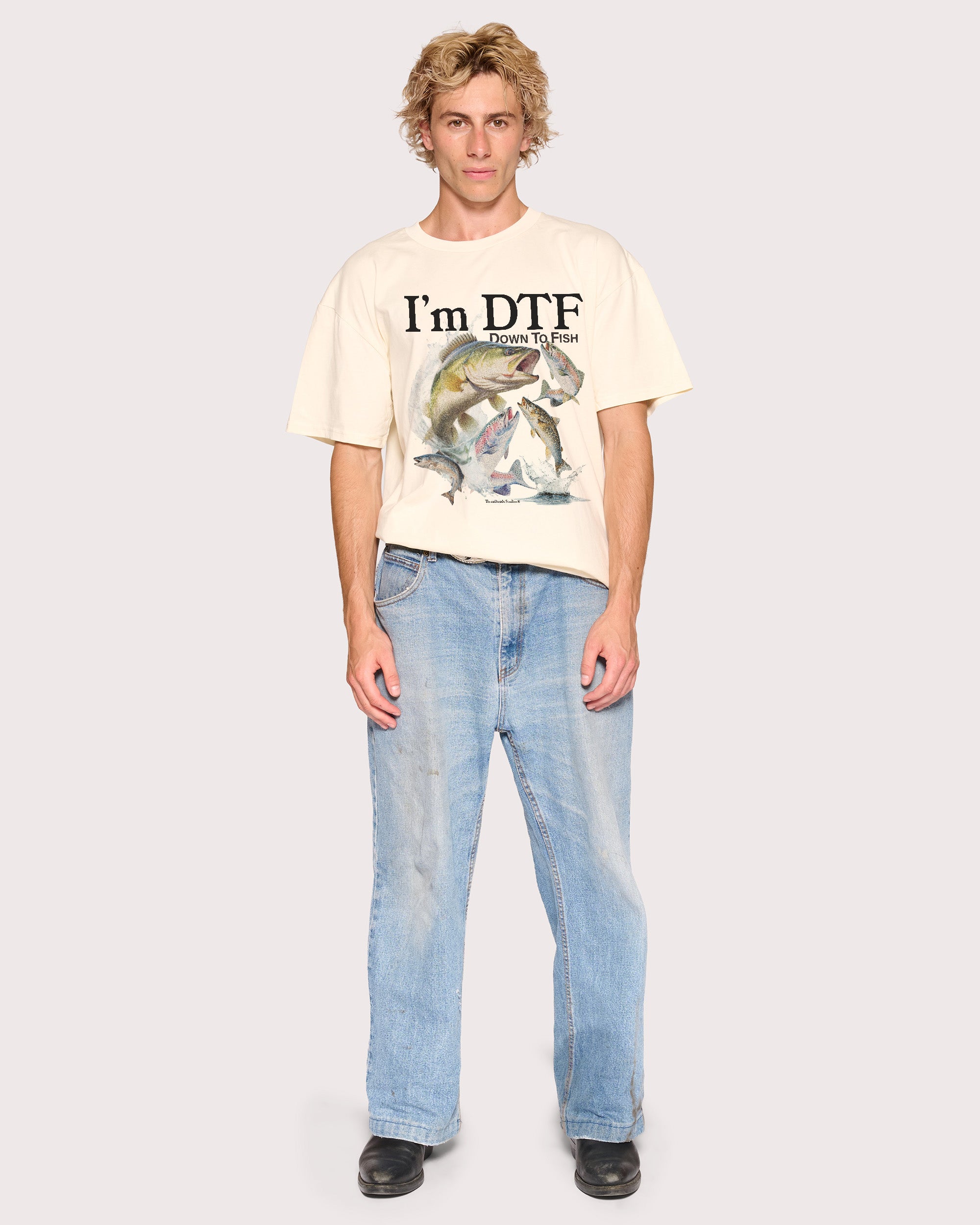 I’m DTF Natural T-Shirt