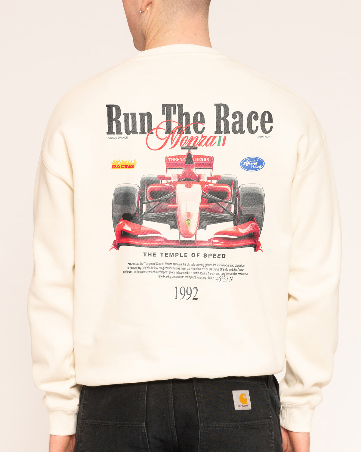 Run the Race Natural Sweatshirt