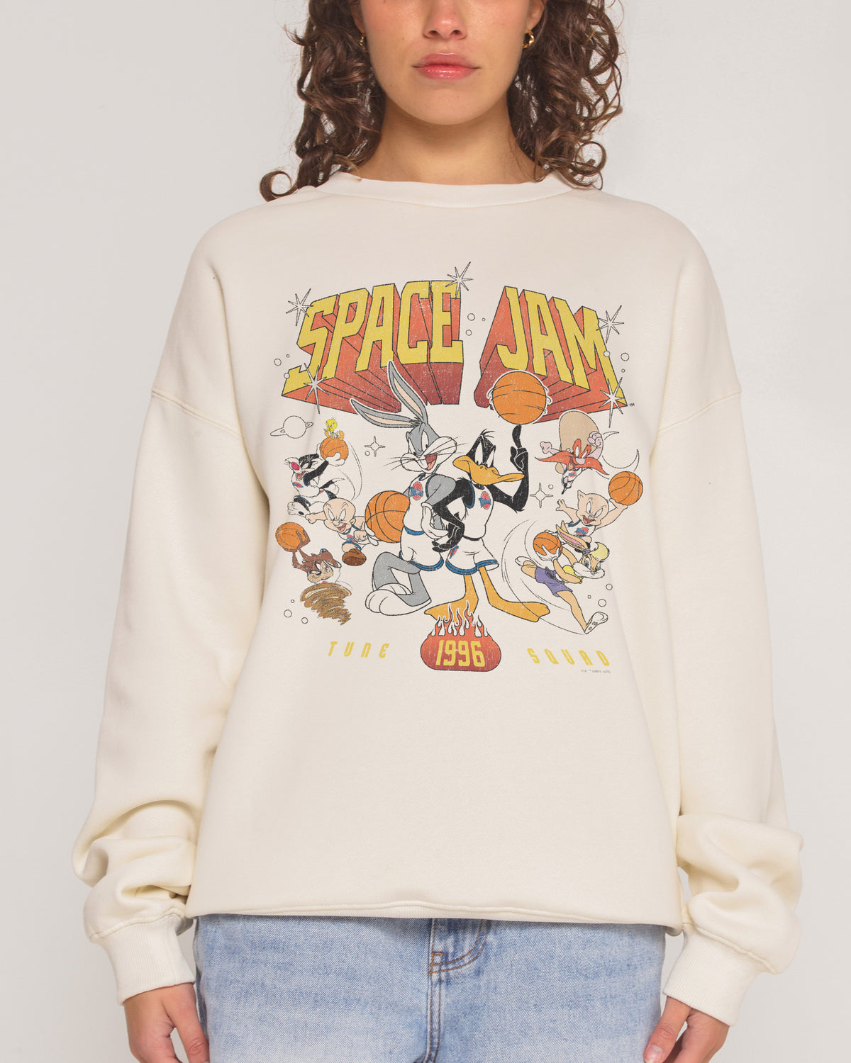 Tune Squad 1996 Natural Sweatshirt