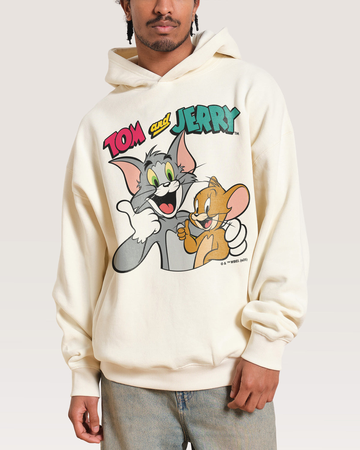 Troublemakers Natural Hoodie