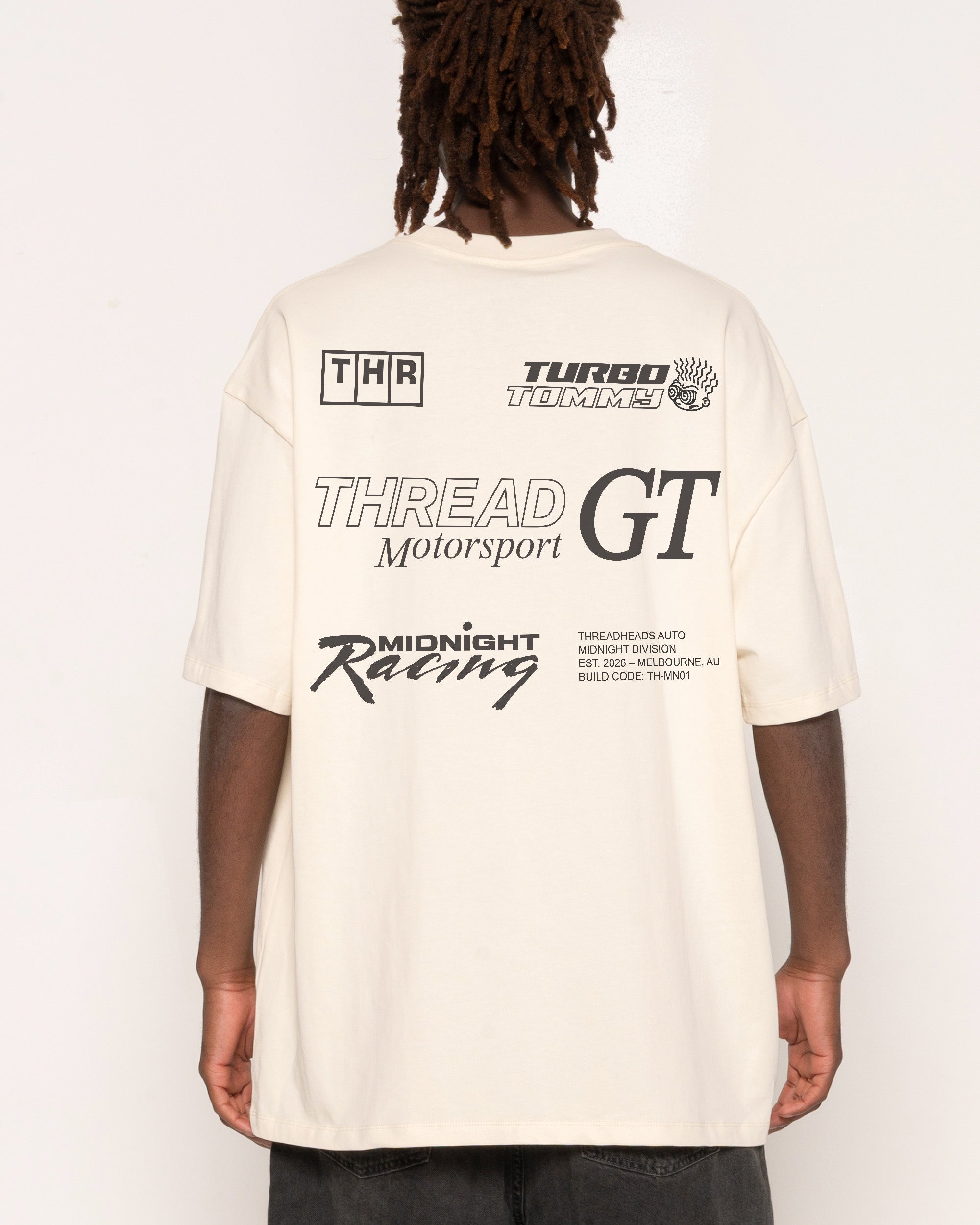 Midnight Racing Oversized Tee – view 6