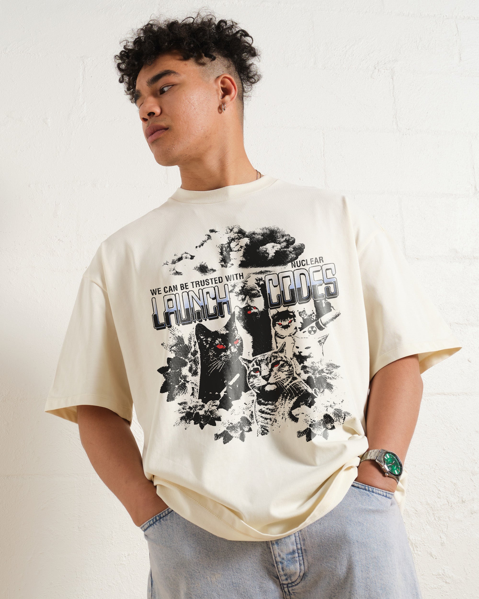 Nuke Cats Oversized Tee Online Australia