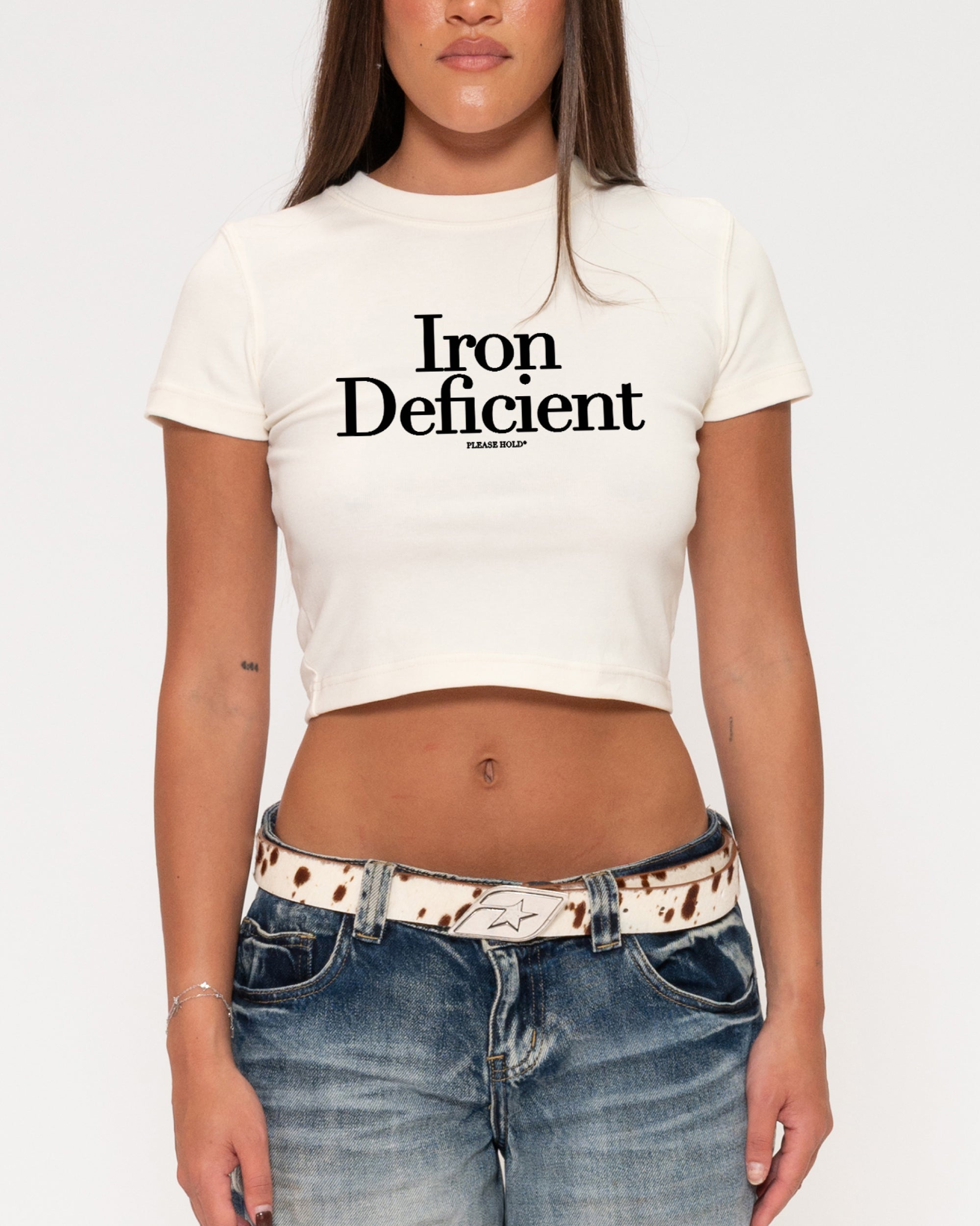 Iron Deficient Natural Baby Tee