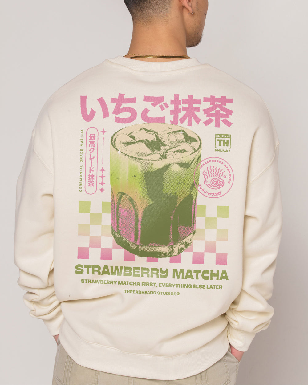 Strawberry Matcha Sweatshirt