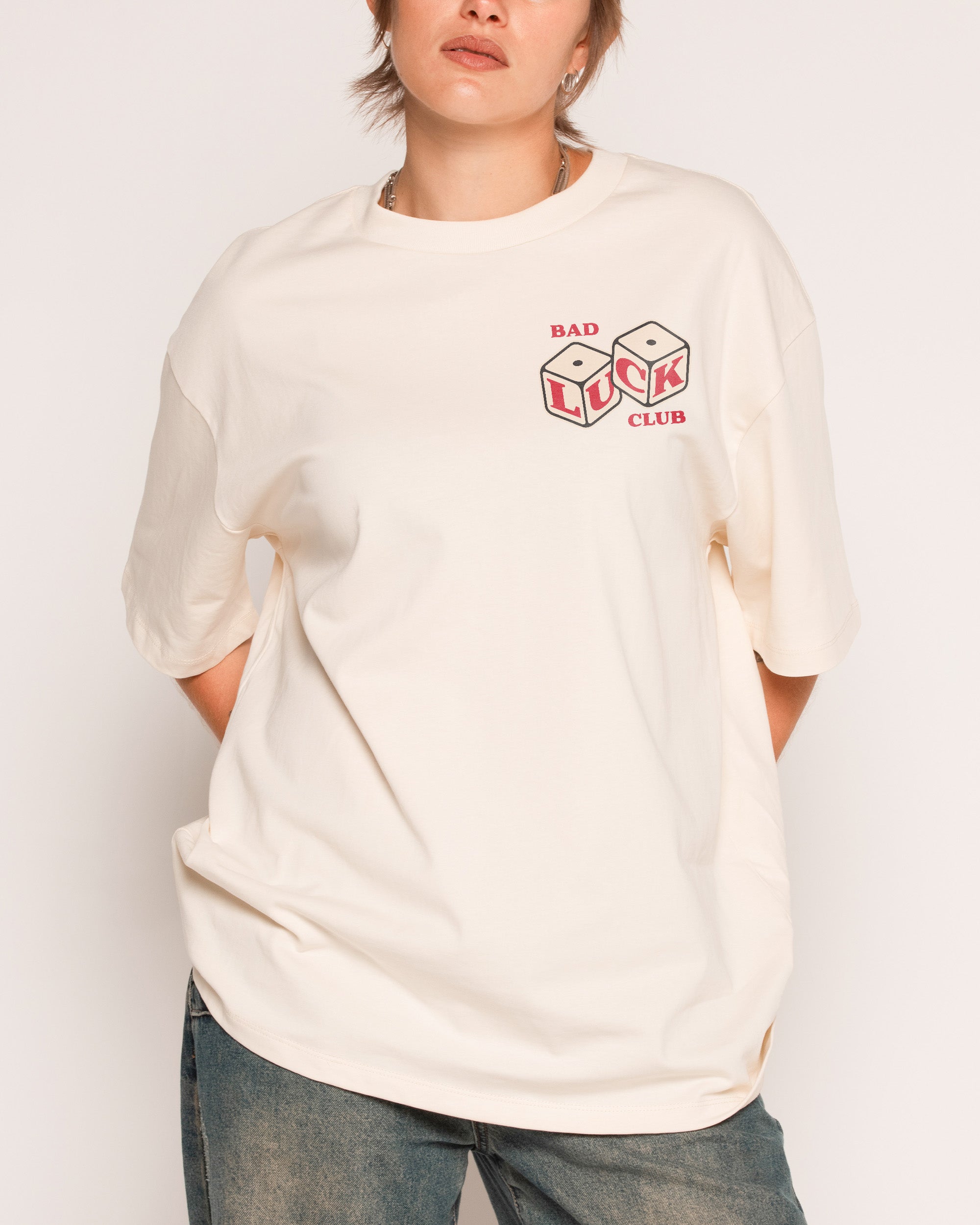 Bad Luck Club Oversized Tee