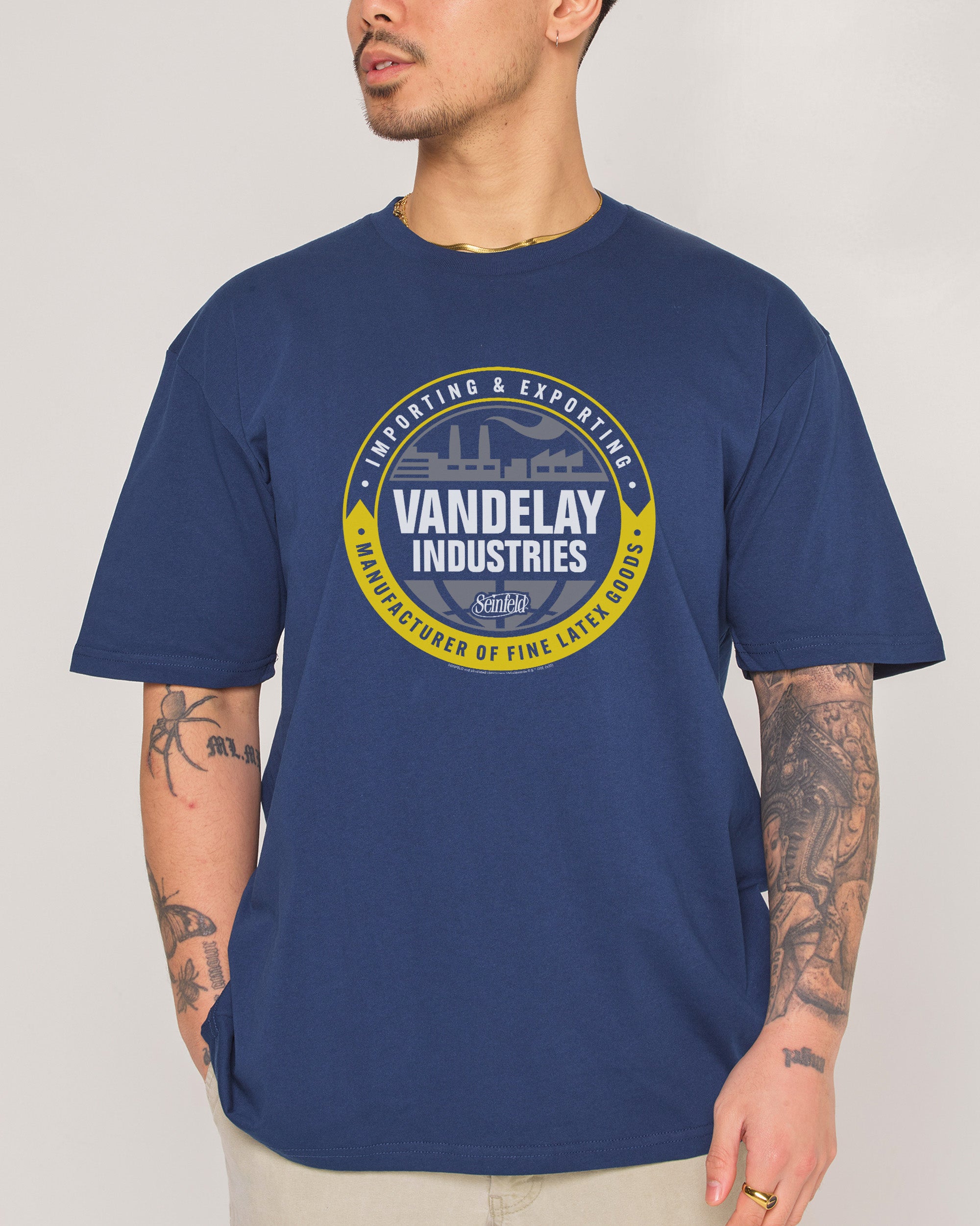 Vandelay Industries Logo T-Shirt – view 3