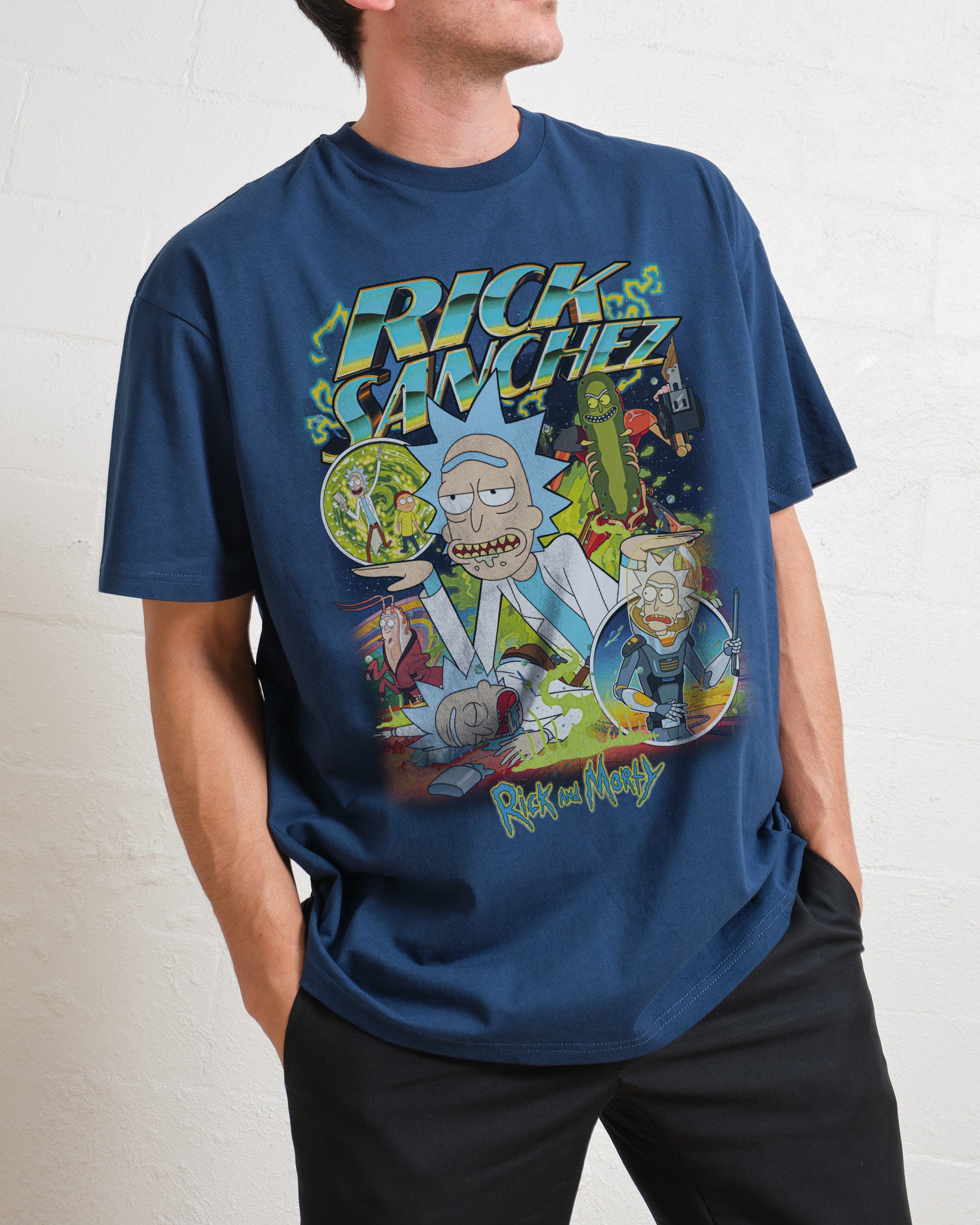 Rick Sanchez Vintage T-Shirt Australia Online