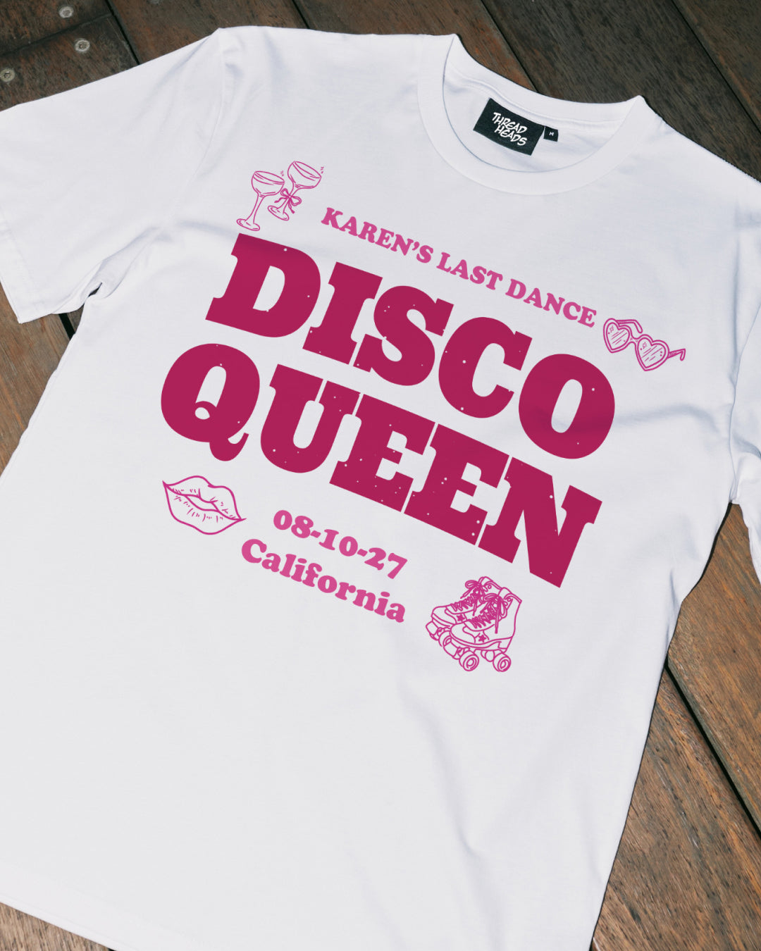 Last Disco Hens Custom Tee