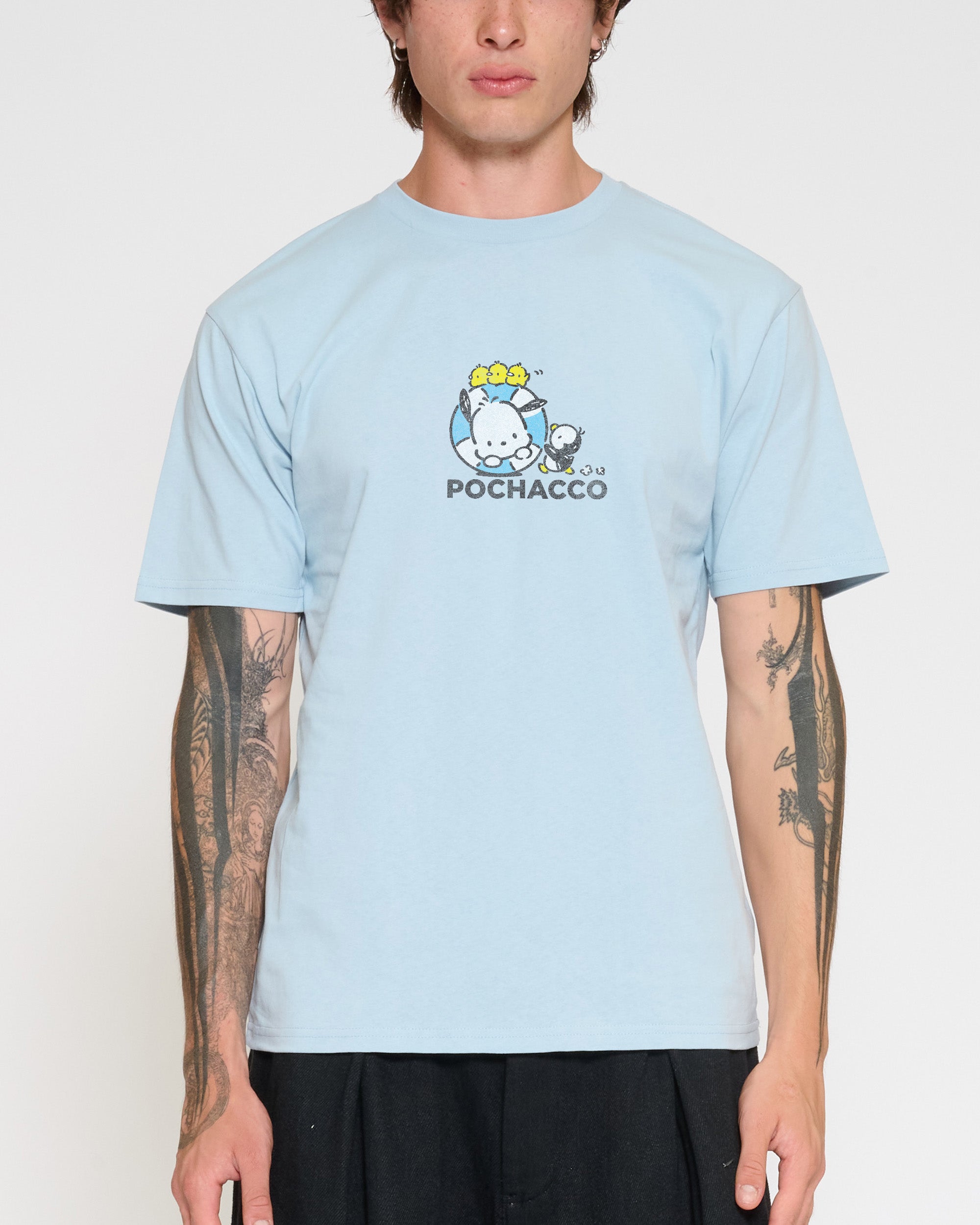 Pochacco Summer Stroll T-Shirt Official Hello Kitty and Friends collab Threadheads