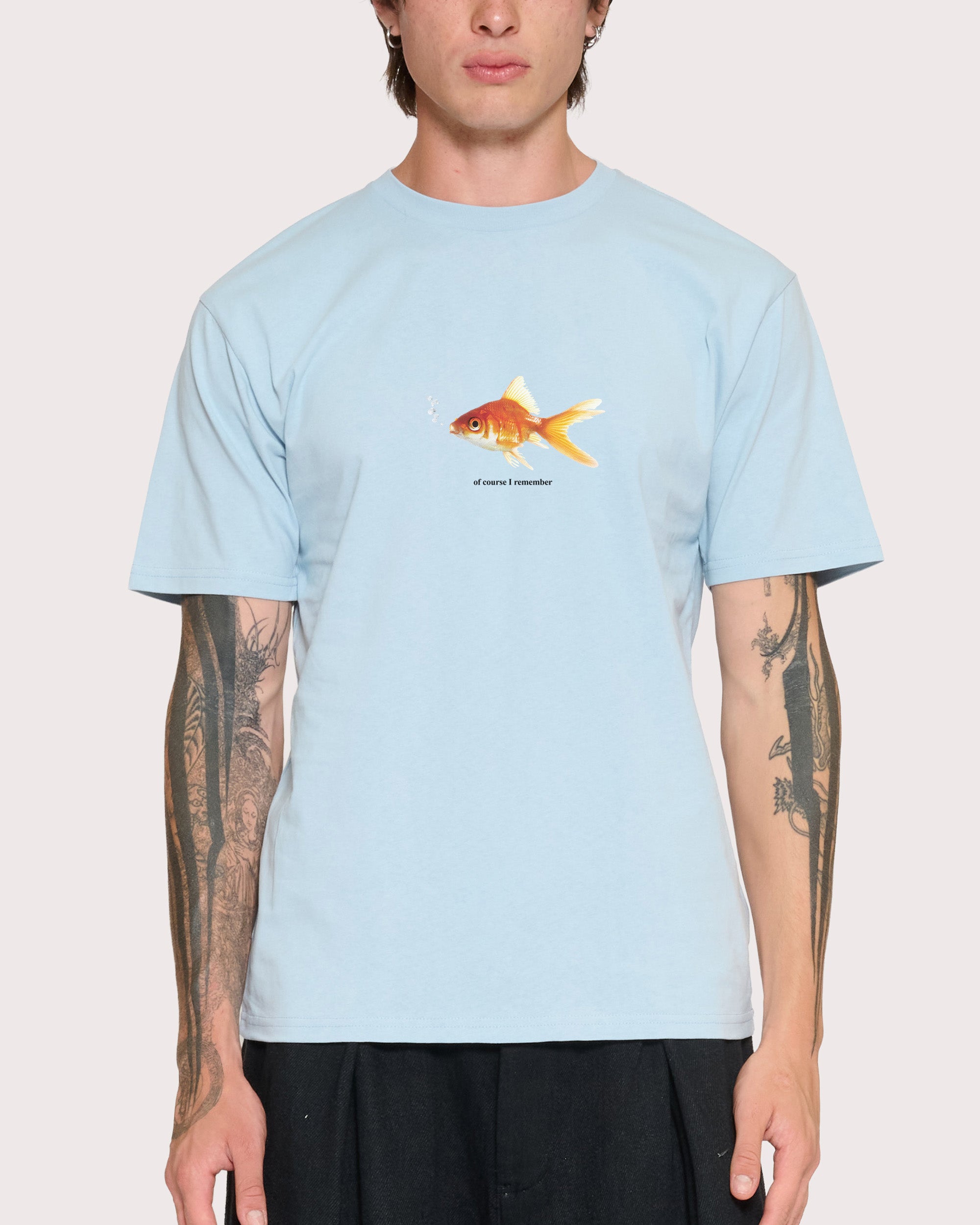 Of Course I Remember Pale Blue T-Shirt