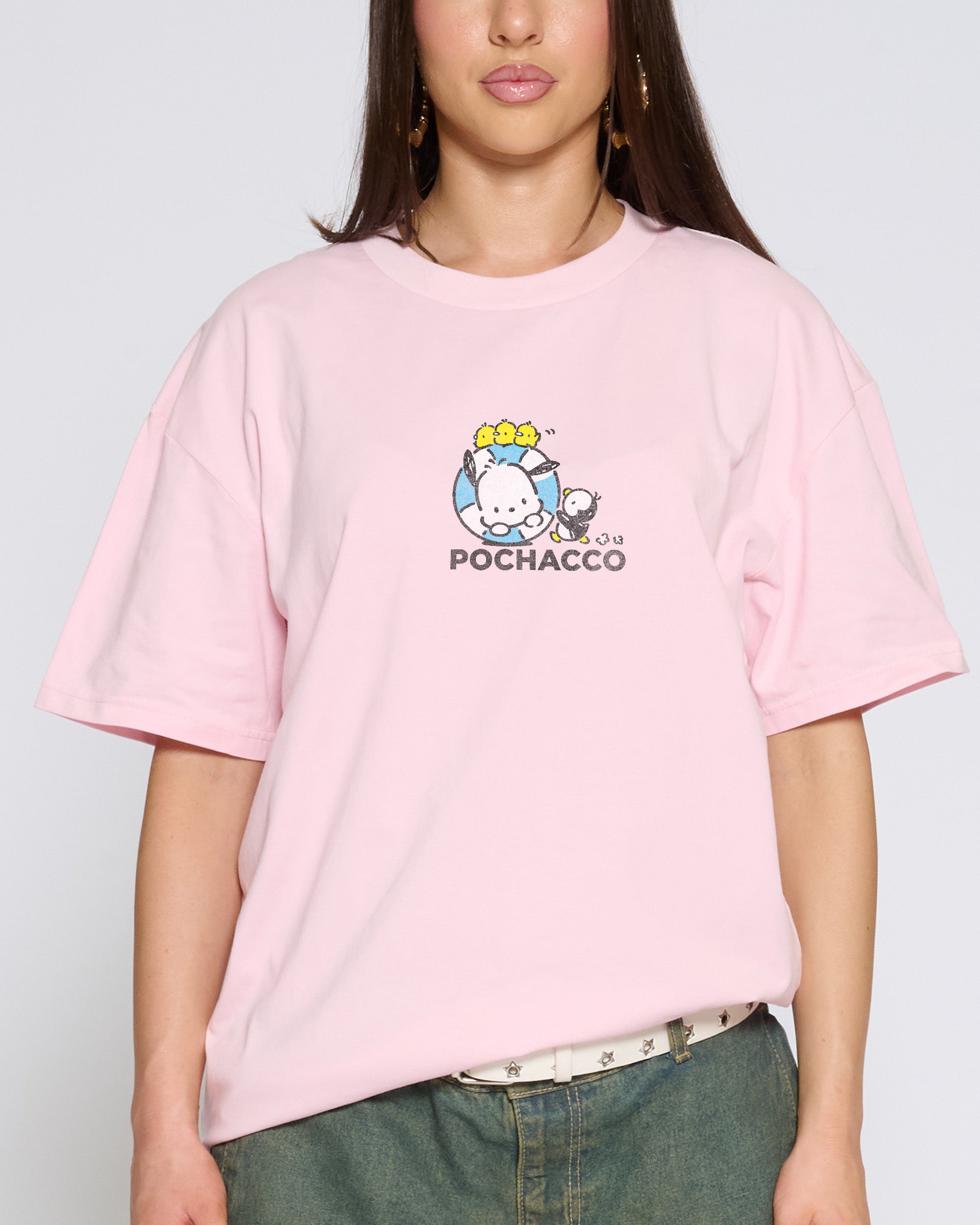 Pochacco Summer Stroll T-Shirt Official Hello Kitty and Friends collab Threadheads