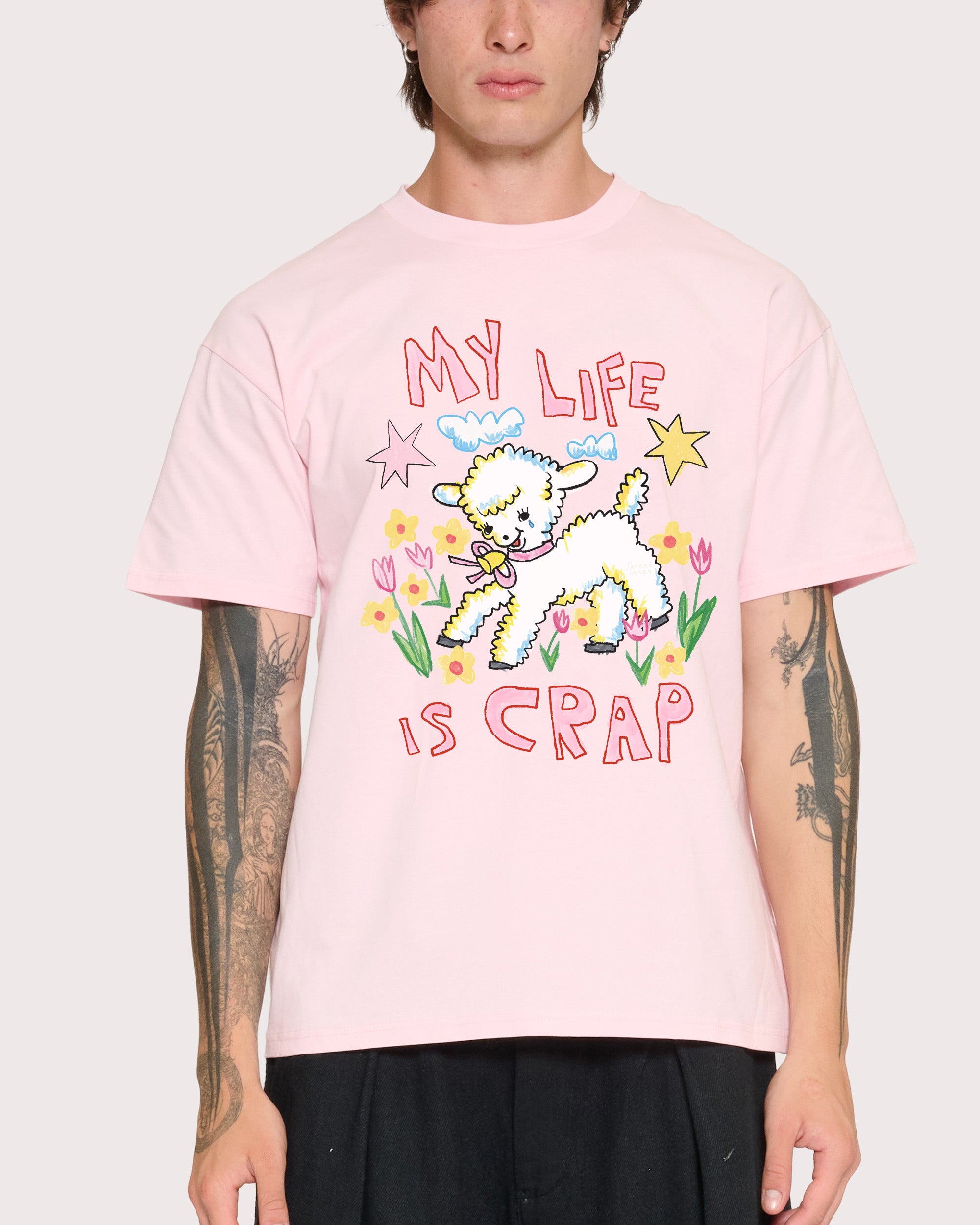 My Life is Crap Pink T-Shirt