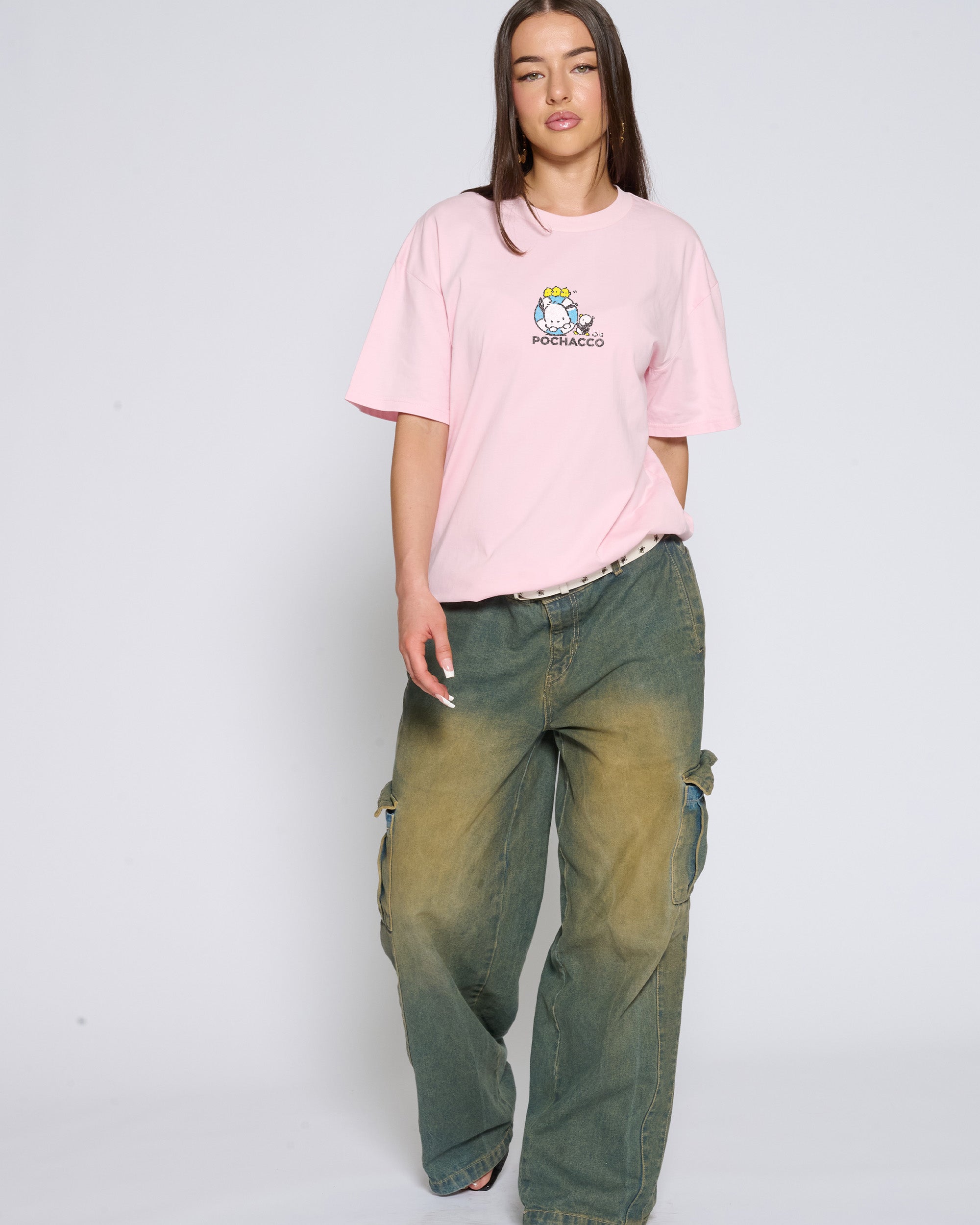 Pochacco Summer Stroll T-Shirt Official Hello Kitty and Friends collab Threadheads