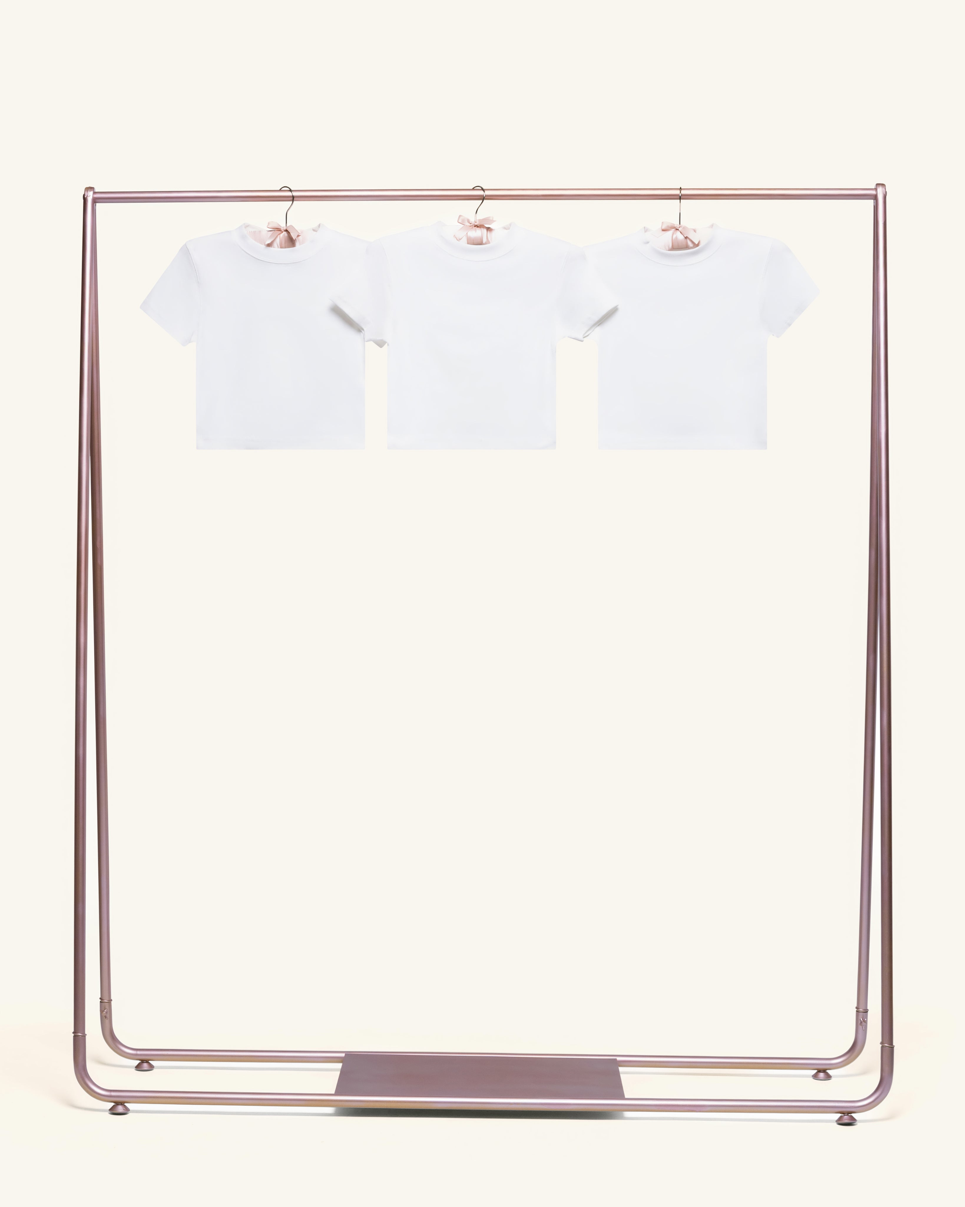 Baby Tee 3-Pack: Natural Blank Baby Tee