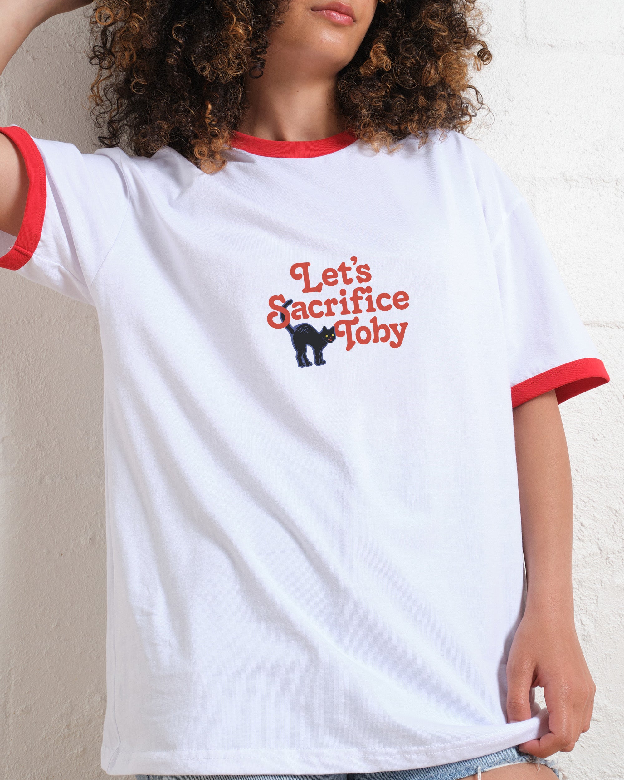 Let's Sacrifice Toby Front and Back T-Shirt Australia Online