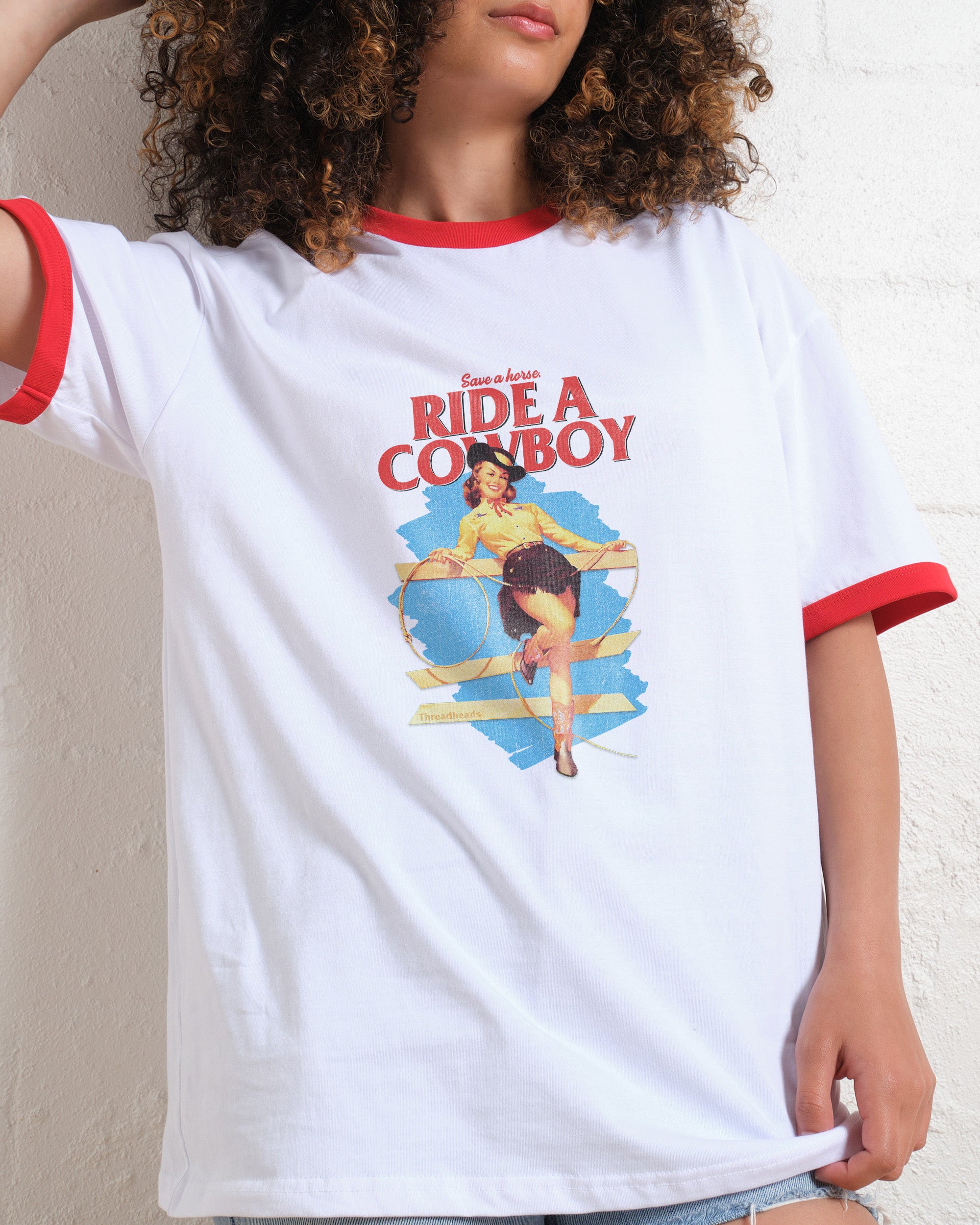 Save a Horse, Ride a Cowboy T-Shirt Australia Online