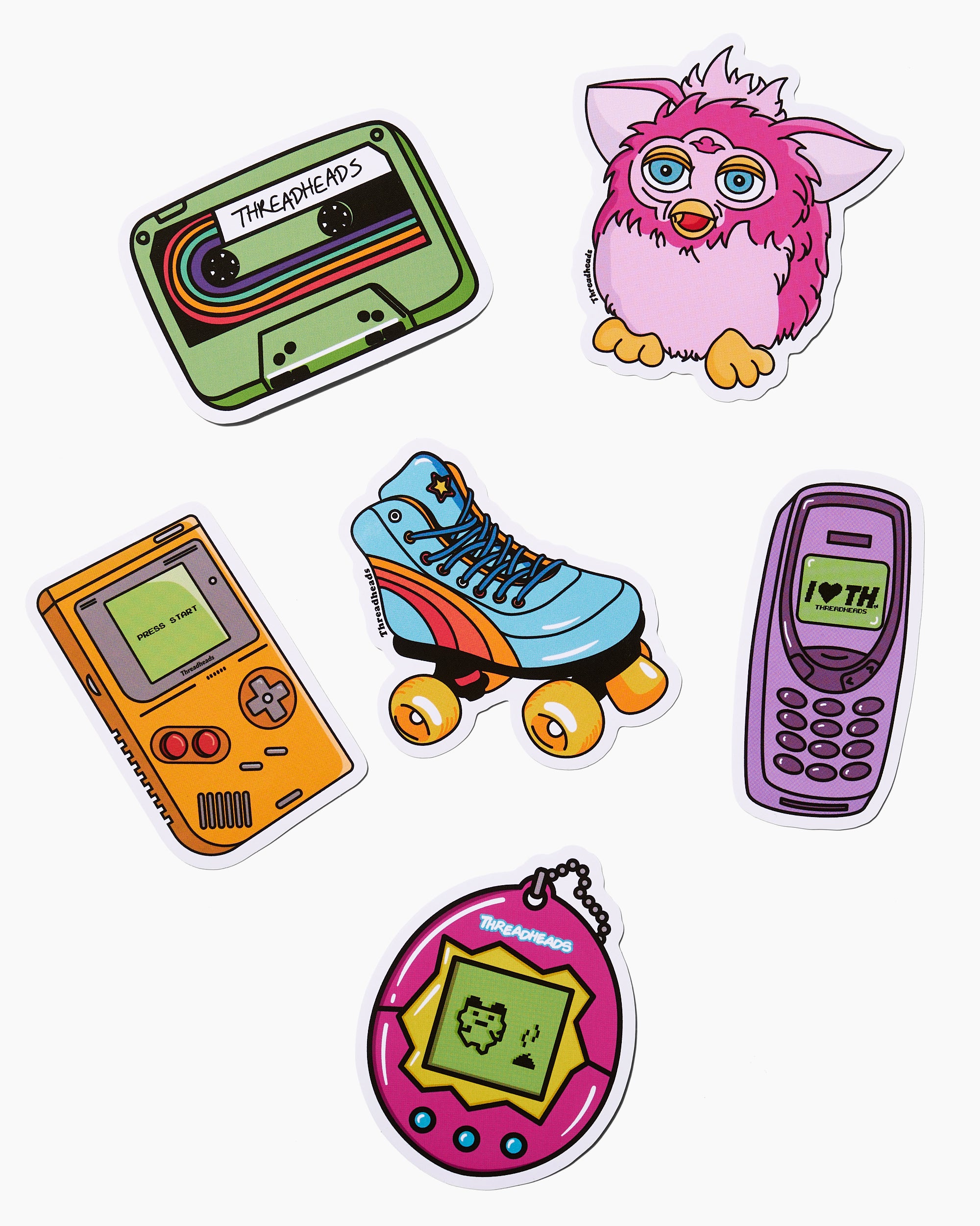 The Retro Sticker Pack Australia Online