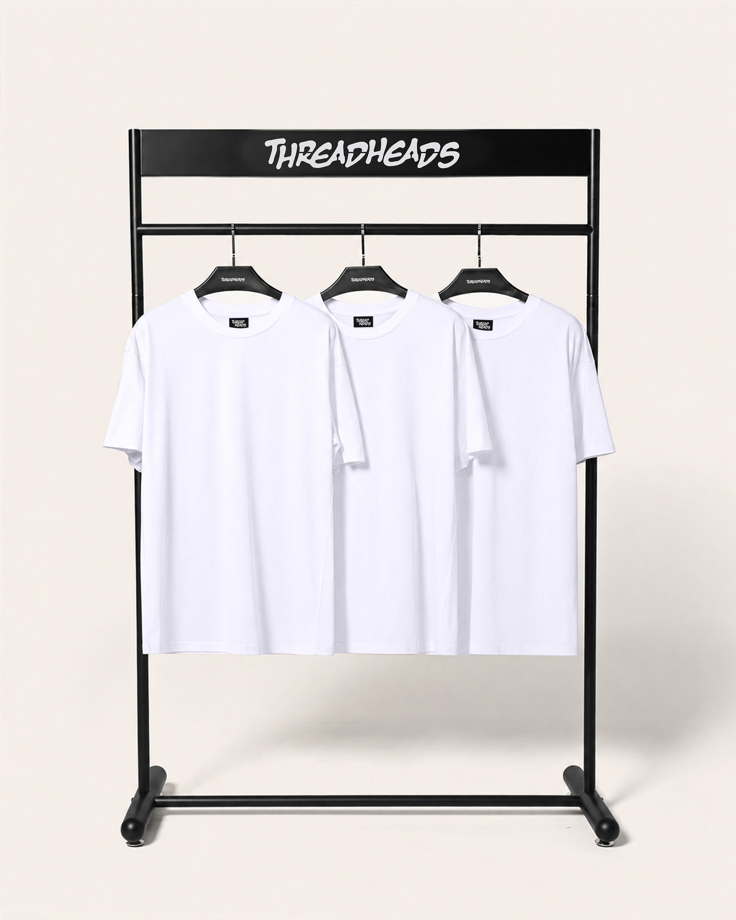 Oversized Tee 3 Pack: White