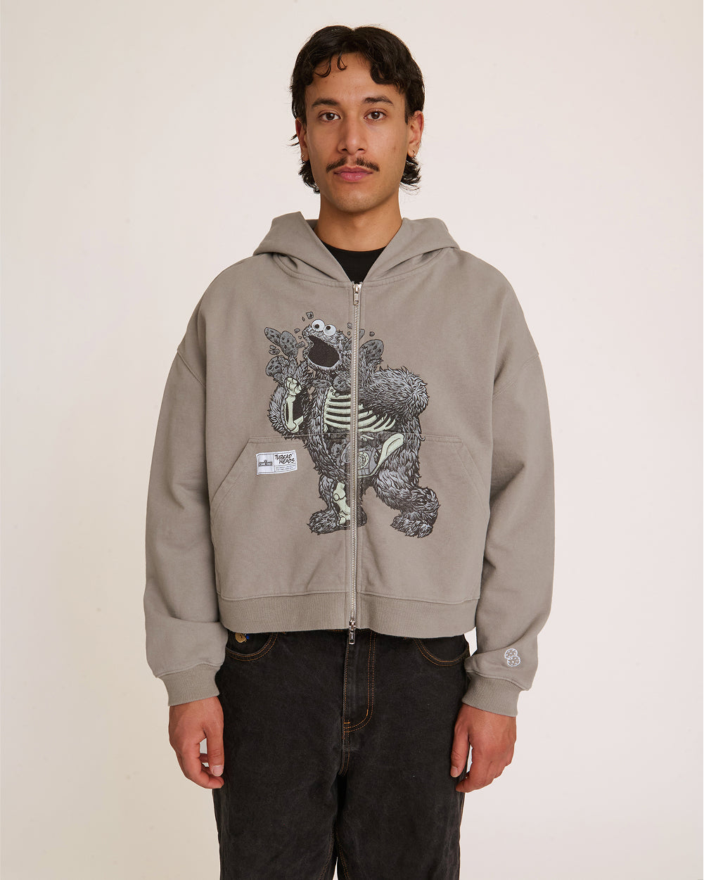 Japanese Cookie Monster Anatomy Hoodie Australia