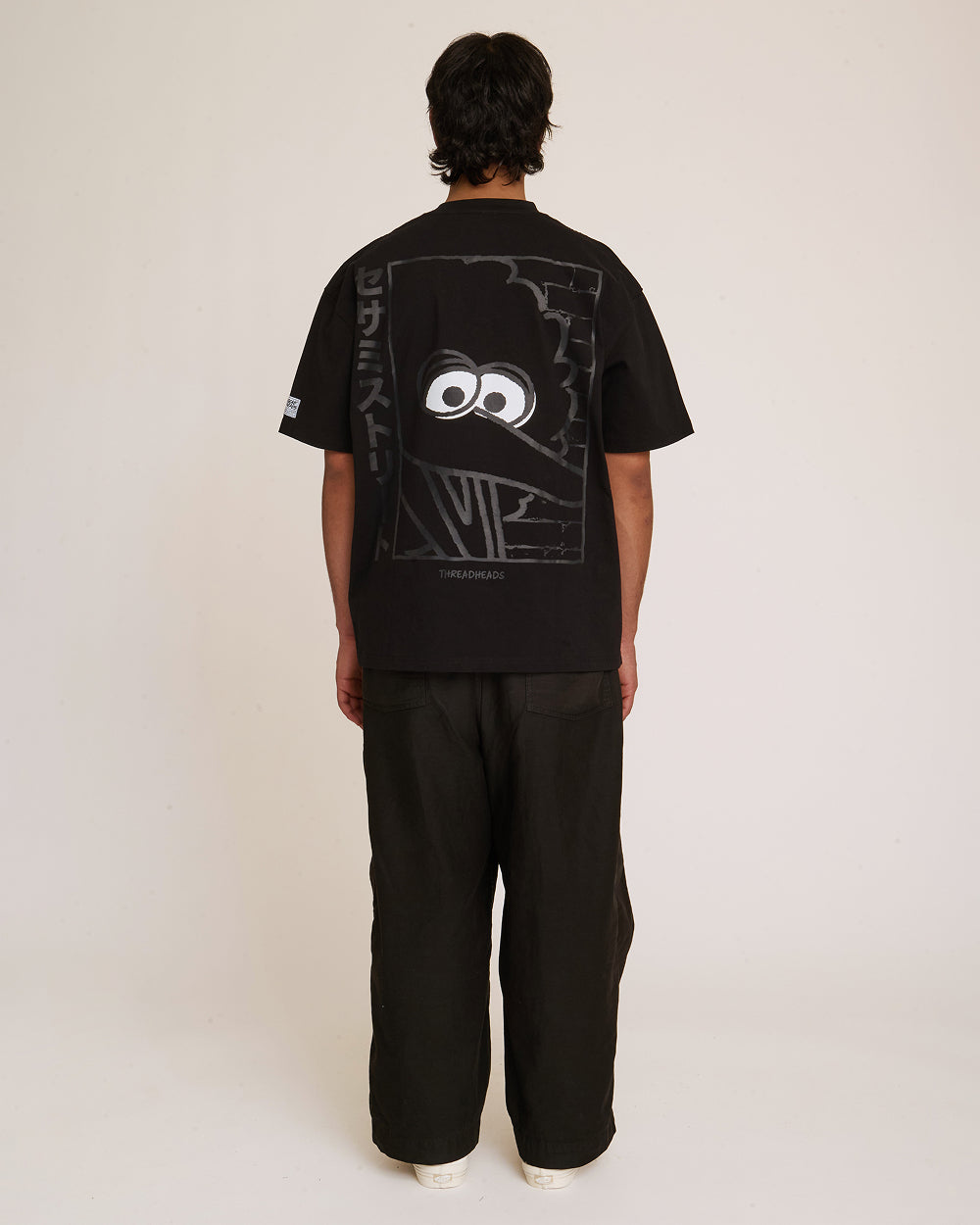 Minimal Japanese Big Bird Oversized Tee Australia