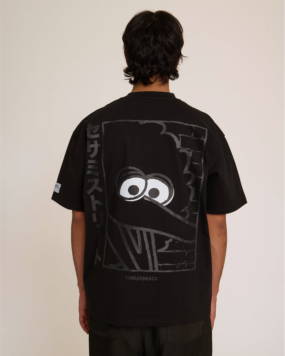 Minimal Japanese Big Bird Oversized Tee Australia
