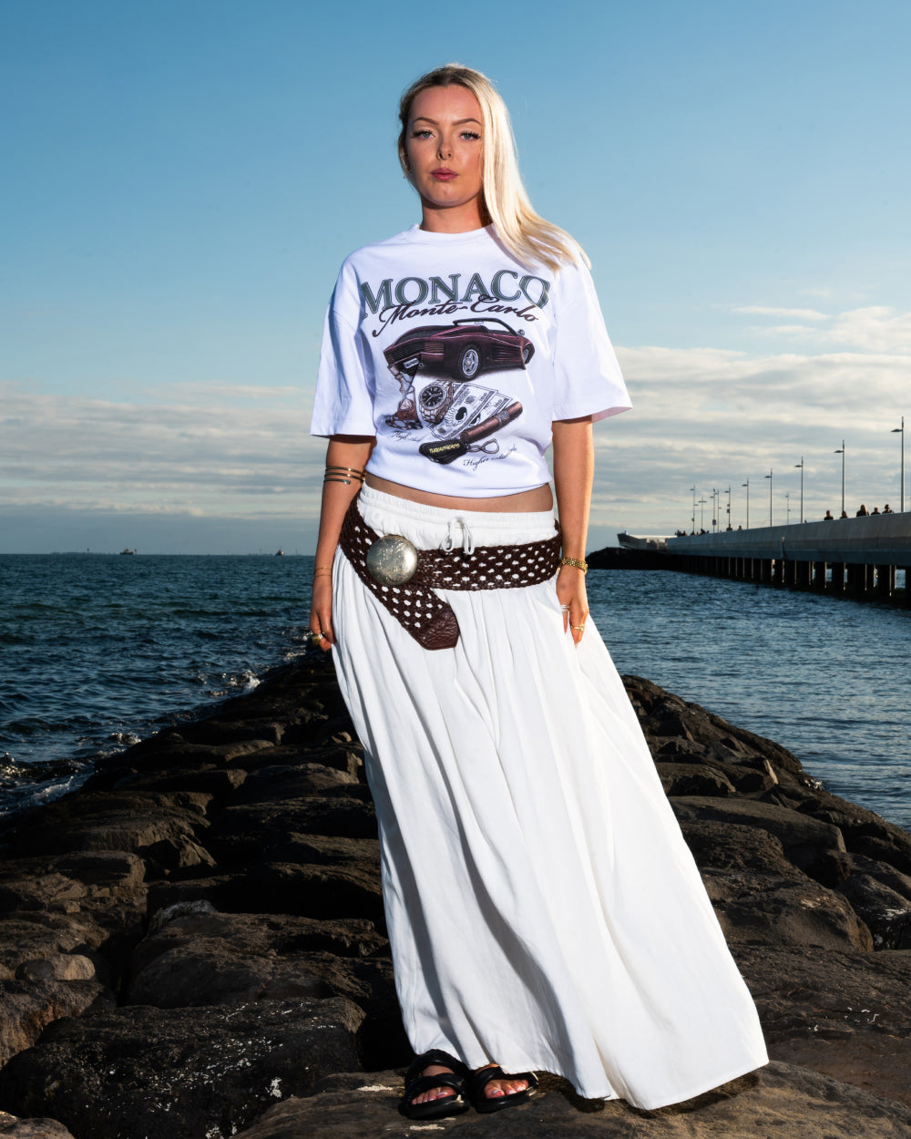 Monaco Money Oversized Tee Online Australia